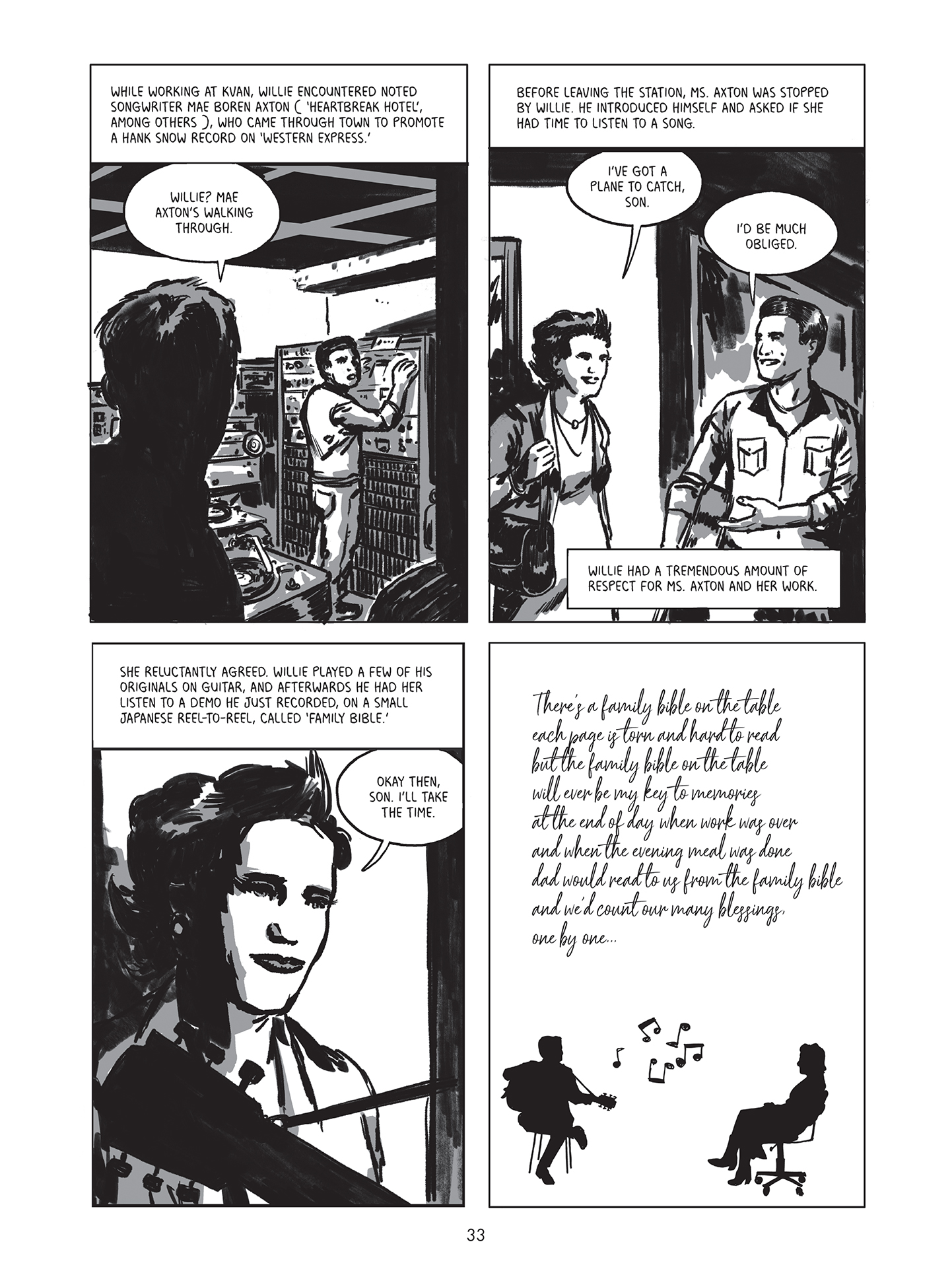 Willie Nelson: A Graphic History issue 1 - Page 34