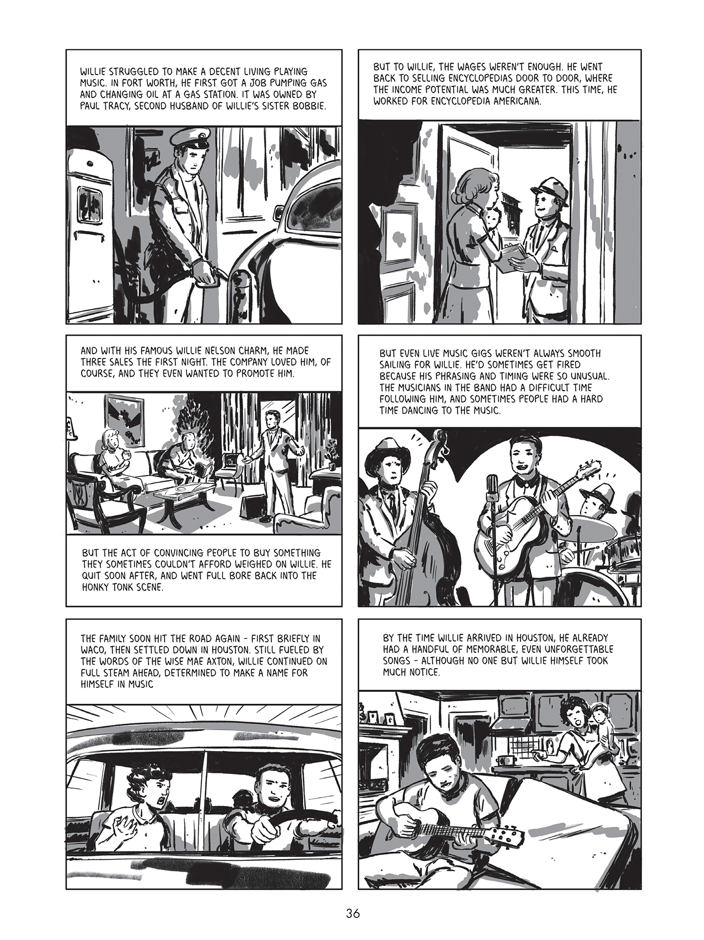 Willie Nelson: A Graphic History issue 1 - Page 37