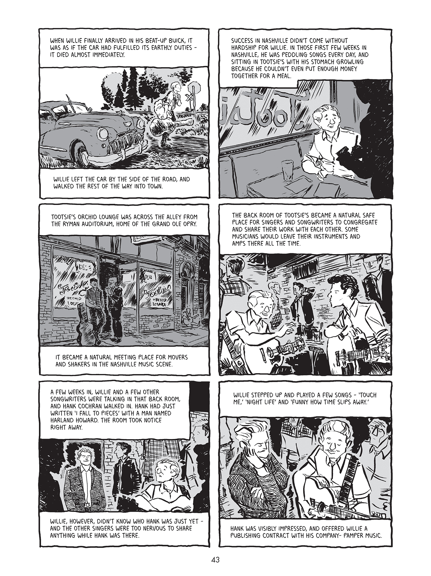 Willie Nelson: A Graphic History issue 1 - Page 44