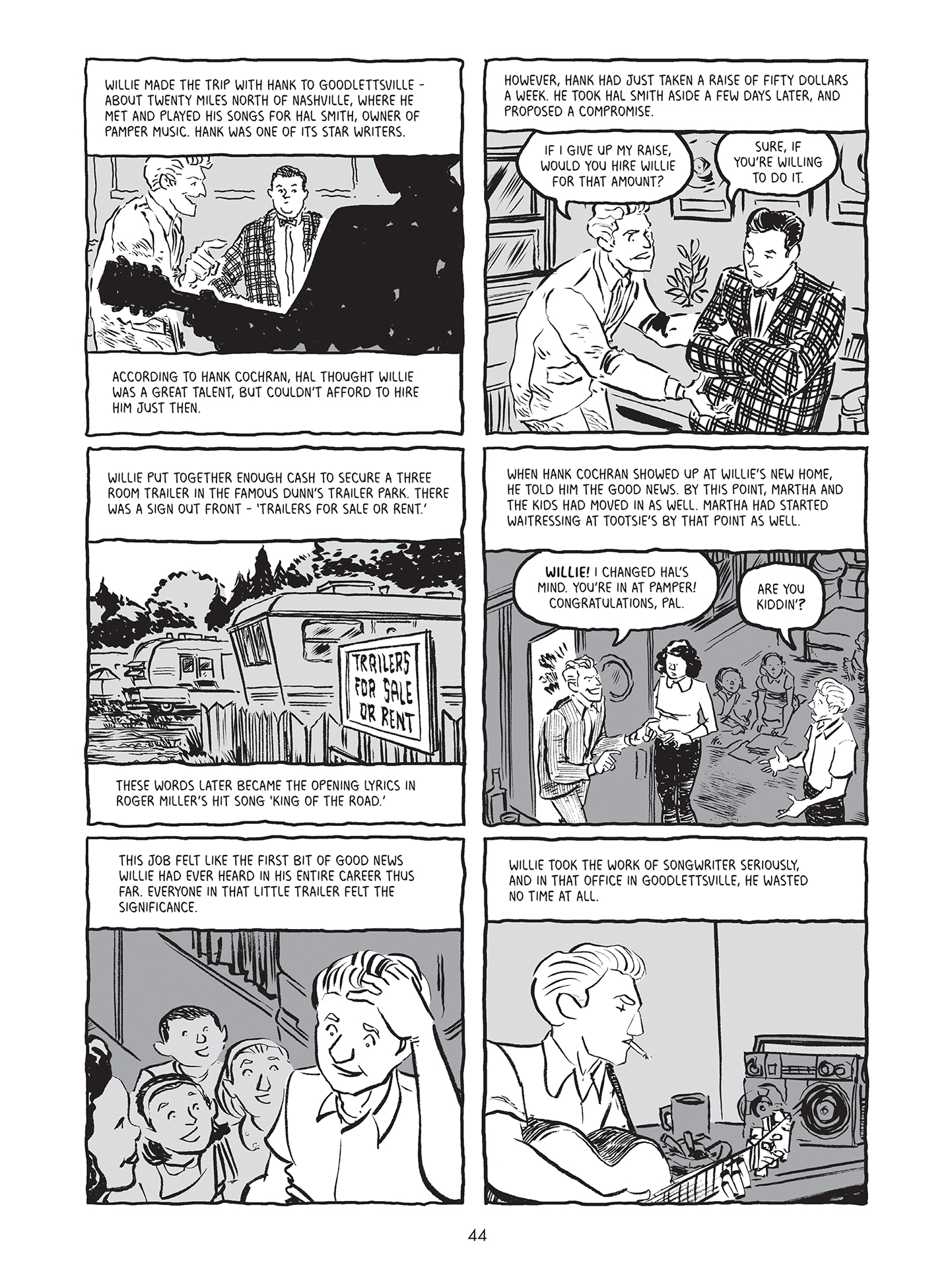 Willie Nelson: A Graphic History issue 1 - Page 45