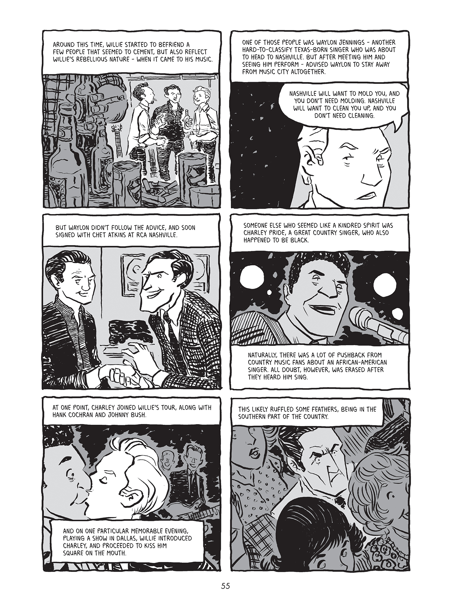 Willie Nelson: A Graphic History issue 1 - Page 56