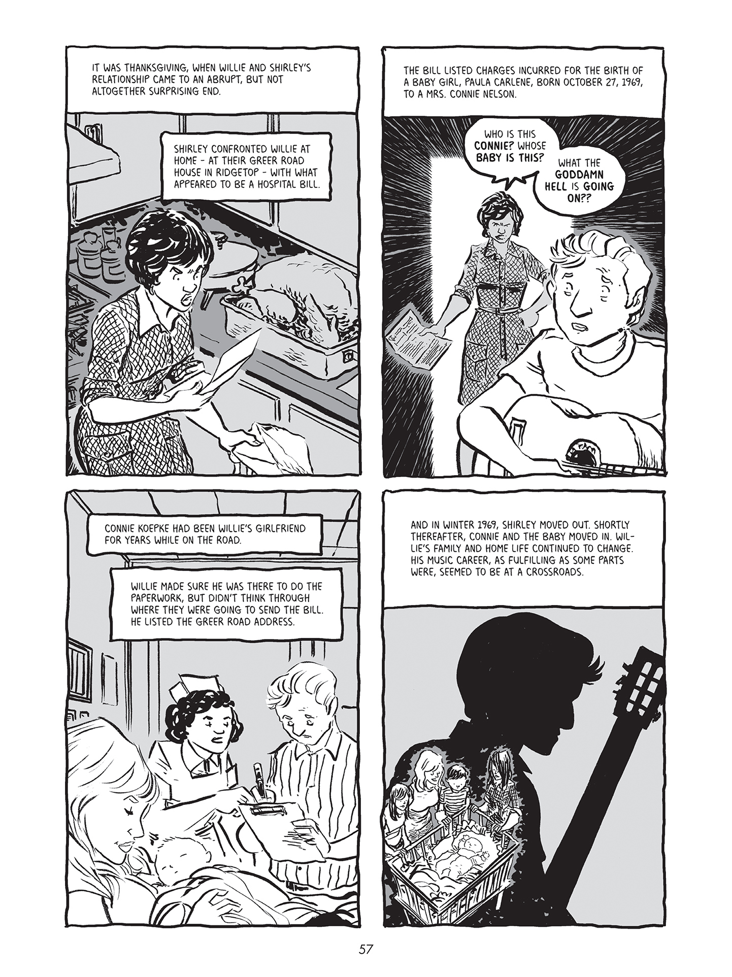 Willie Nelson: A Graphic History issue 1 - Page 58