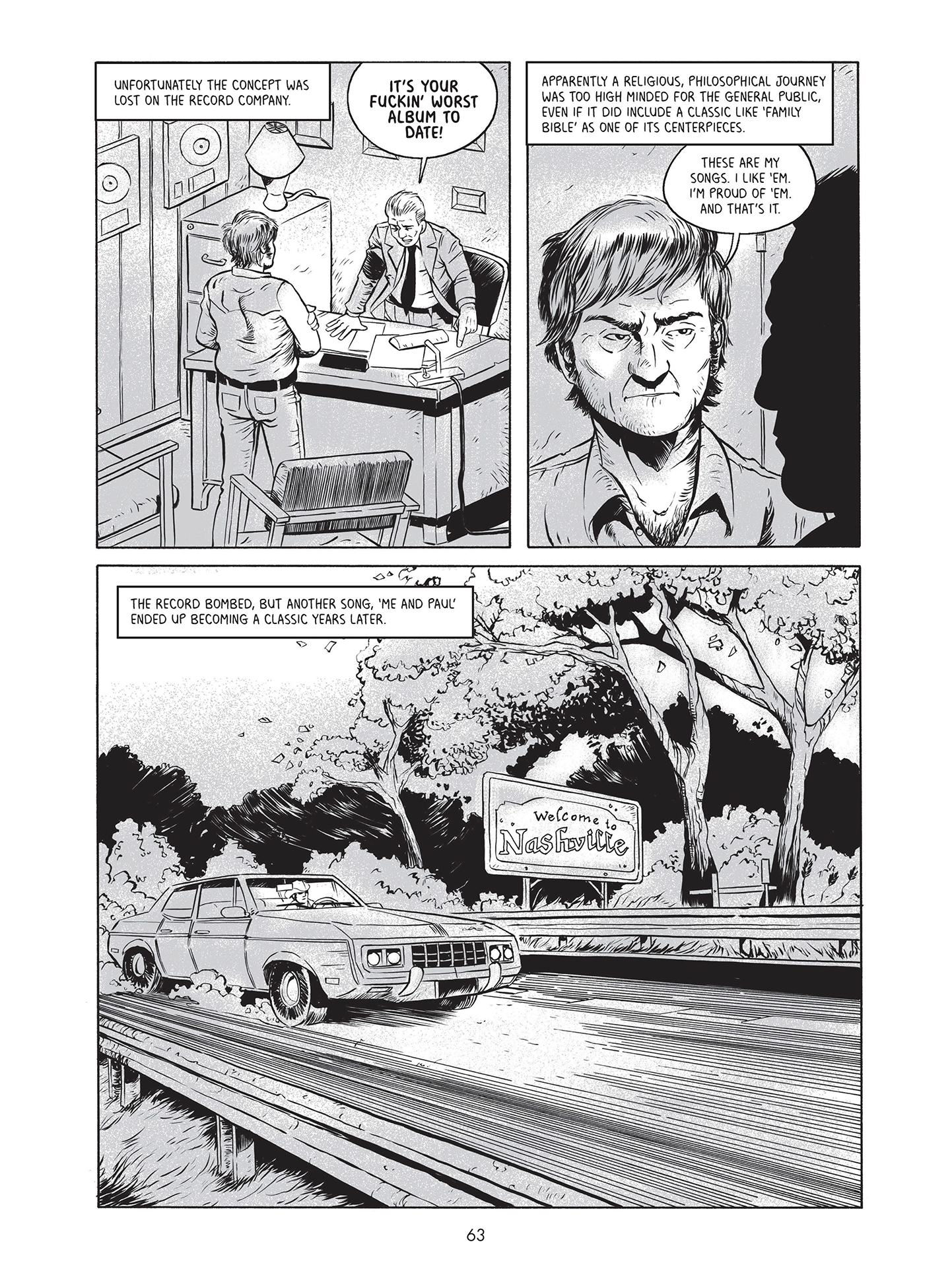 Willie Nelson: A Graphic History issue 1 - Page 64