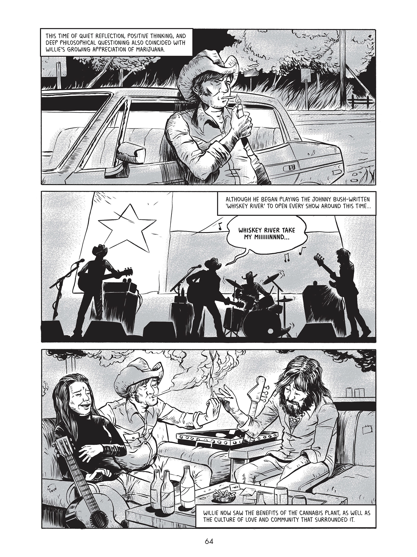 Willie Nelson: A Graphic History issue 1 - Page 65