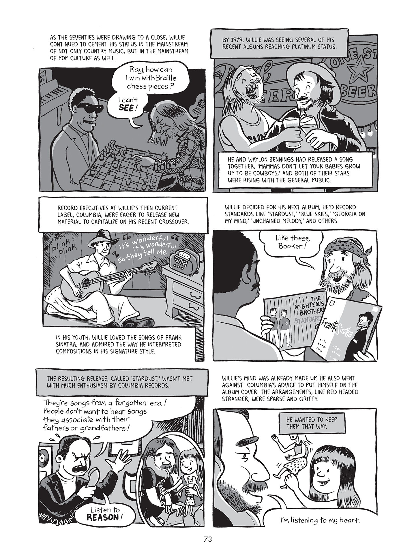 Willie Nelson: A Graphic History issue 1 - Page 74