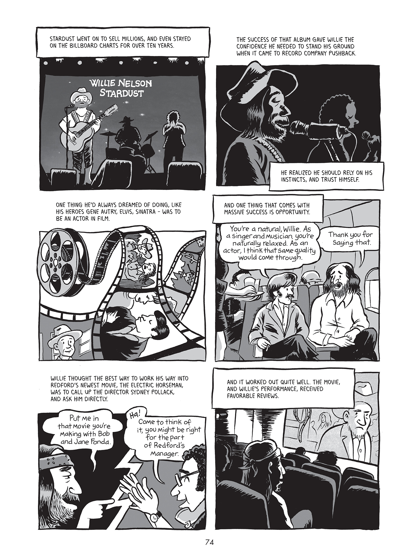 Willie Nelson: A Graphic History issue 1 - Page 75