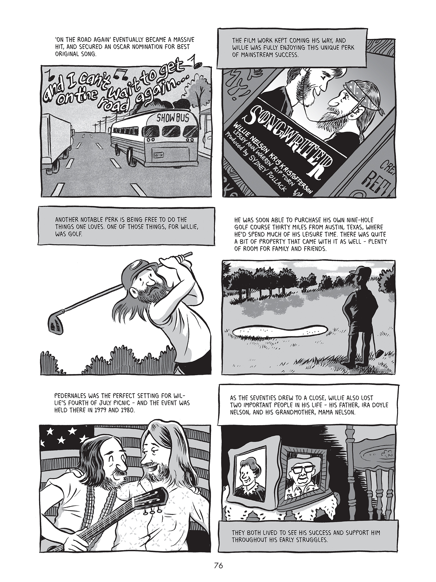 Willie Nelson: A Graphic History issue 1 - Page 77