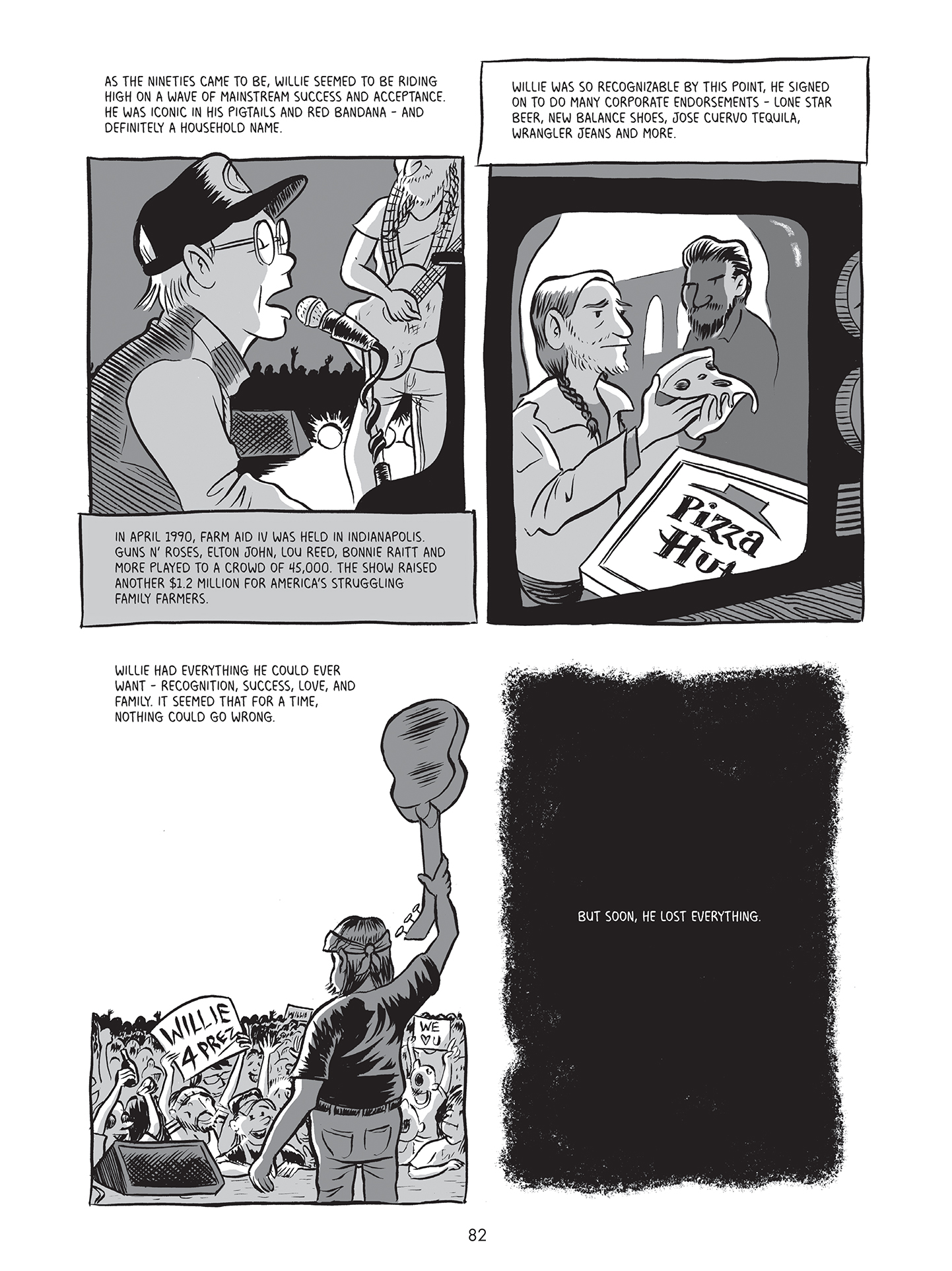 Willie Nelson: A Graphic History issue 1 - Page 83