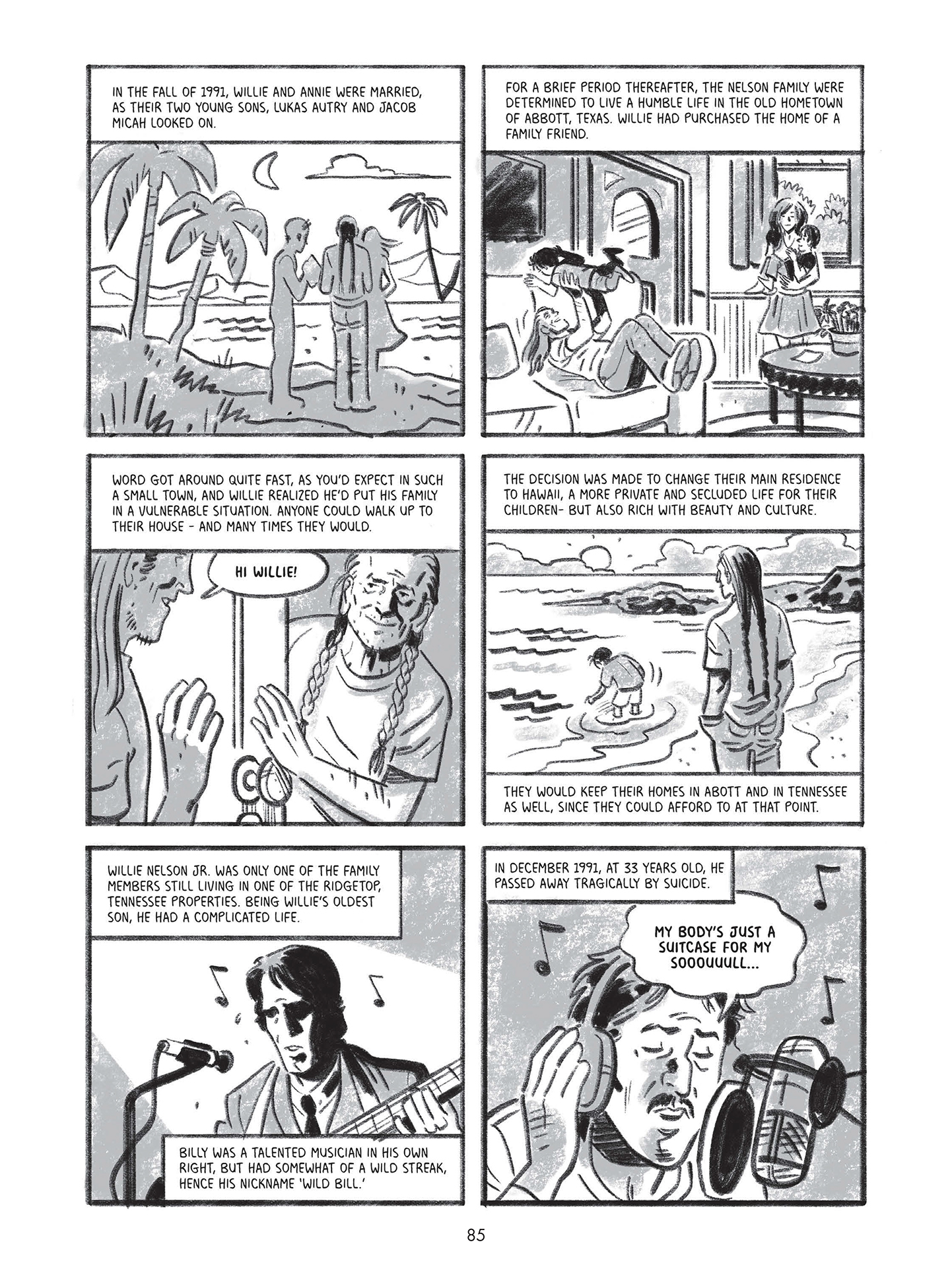 Willie Nelson: A Graphic History issue 1 - Page 86