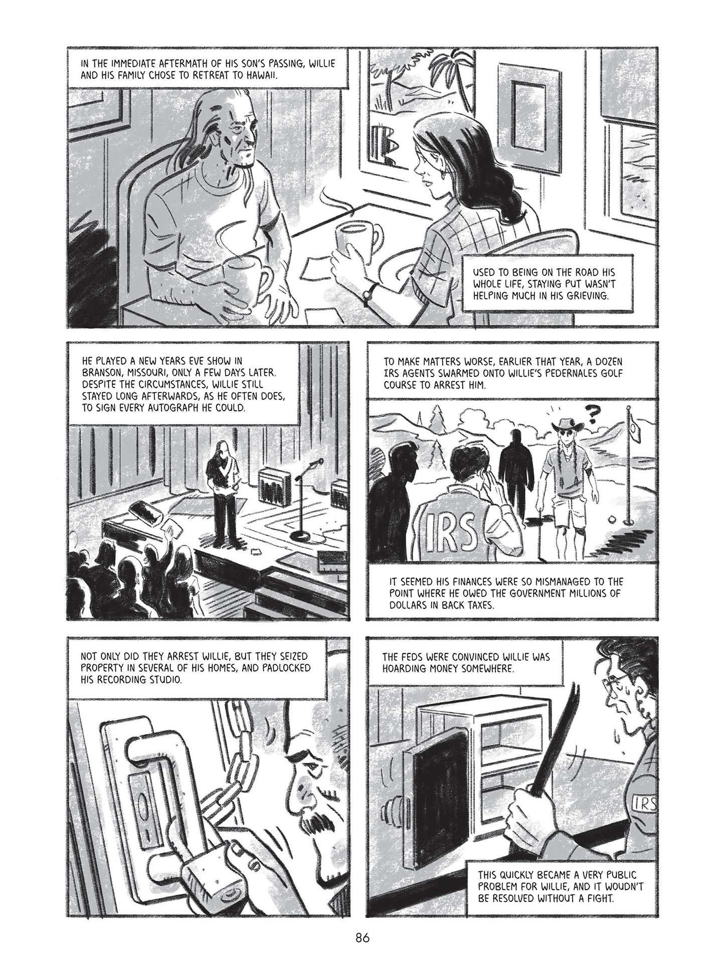 Willie Nelson: A Graphic History issue 1 - Page 87