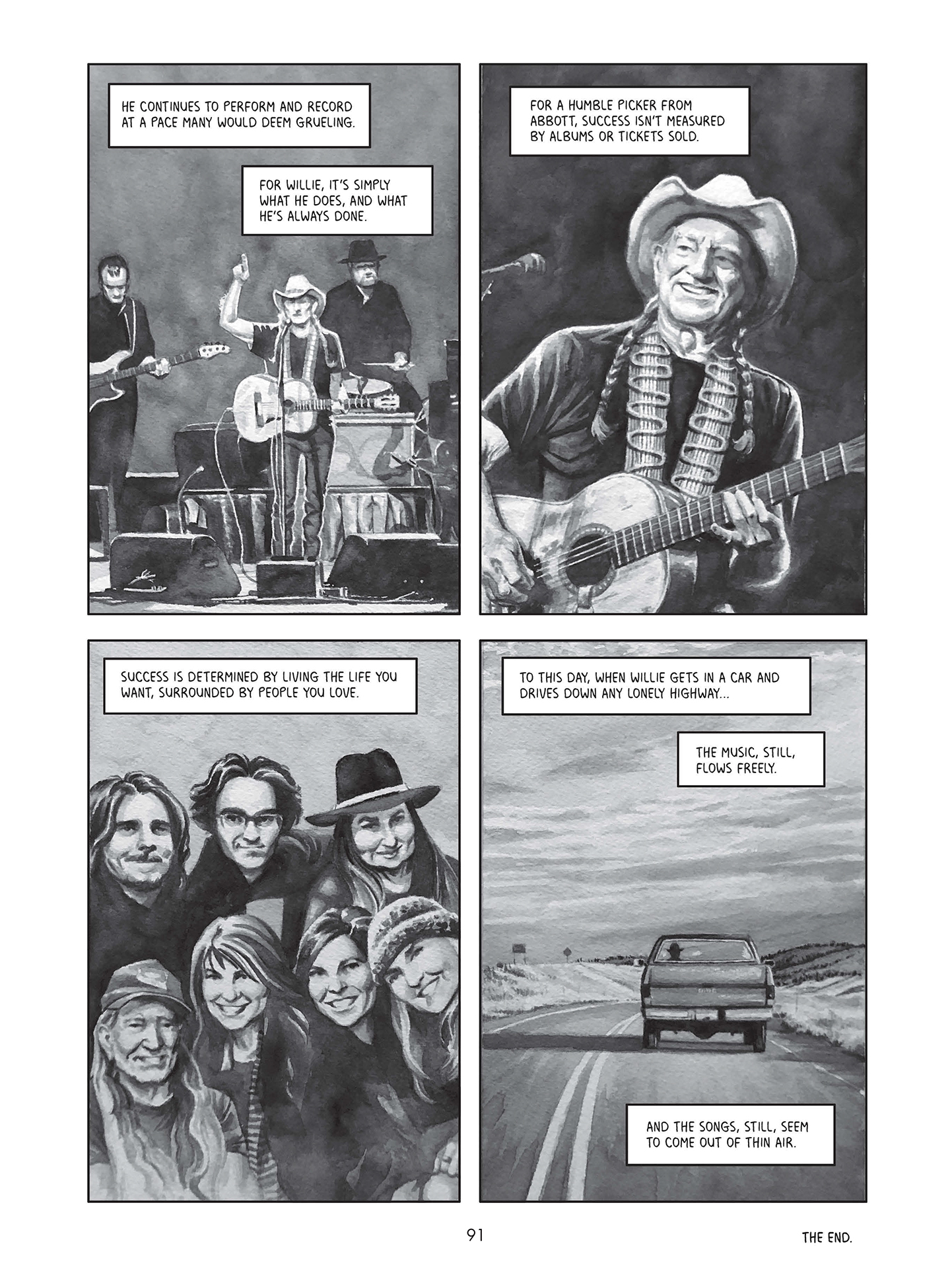 Willie Nelson: A Graphic History issue 1 - Page 92