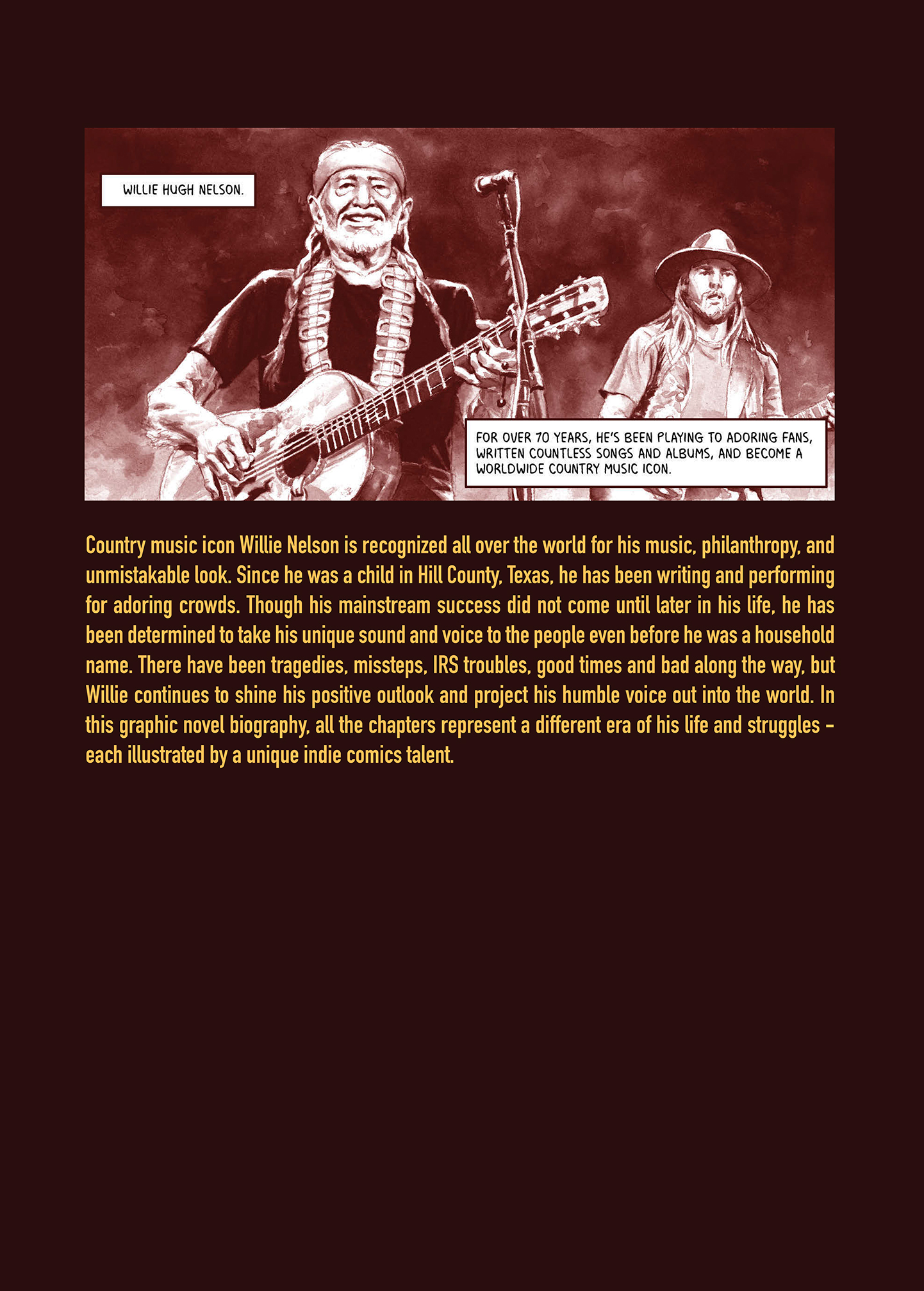 Willie Nelson: A Graphic History issue 1 - Page 98