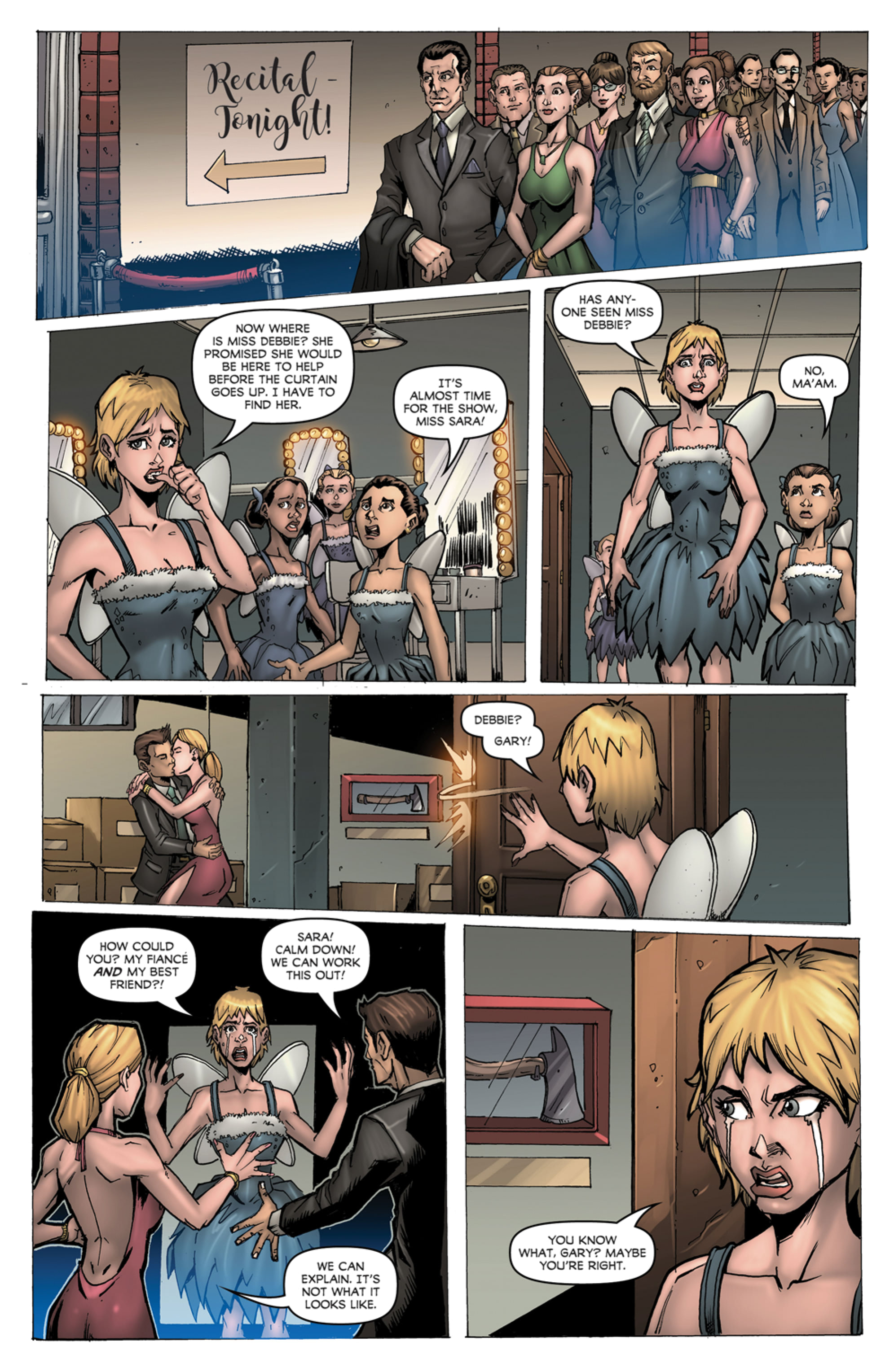 <{ $series->title }} issue 1 - Page 18