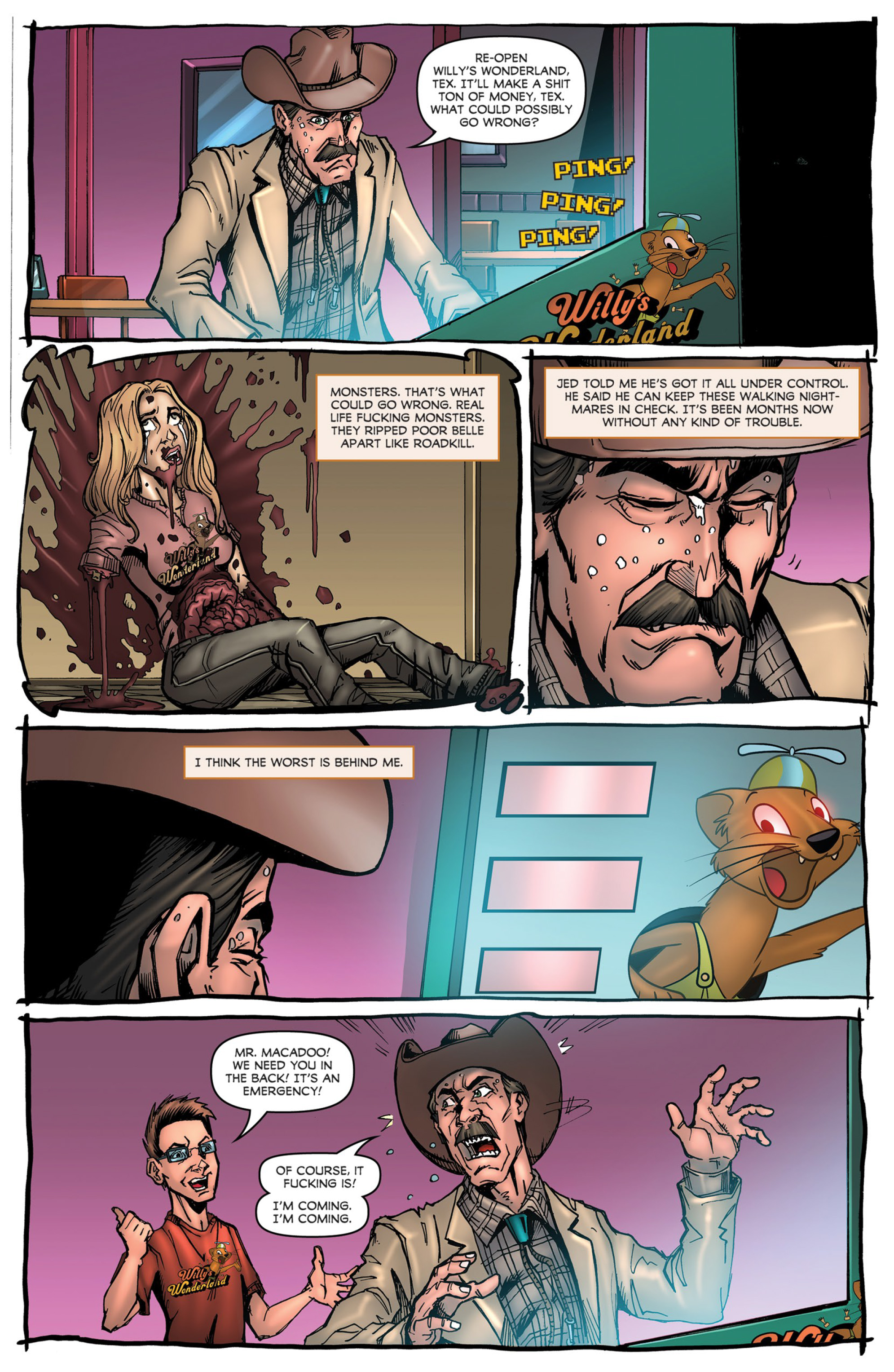 Willy's Wonderland (2021-): Chapter 2 - Page 4
