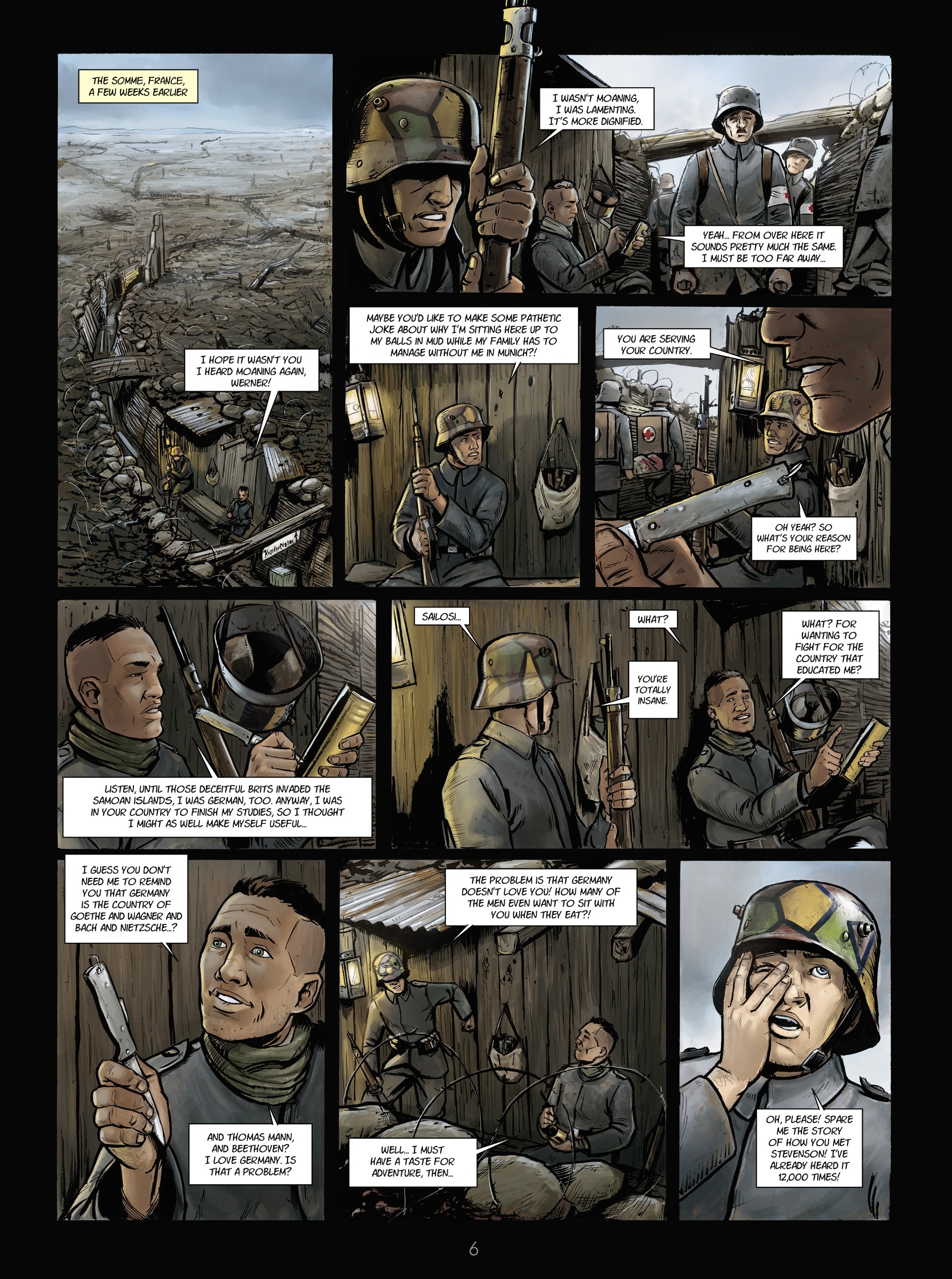 <{ $series->title }} issue 1 - Page 8