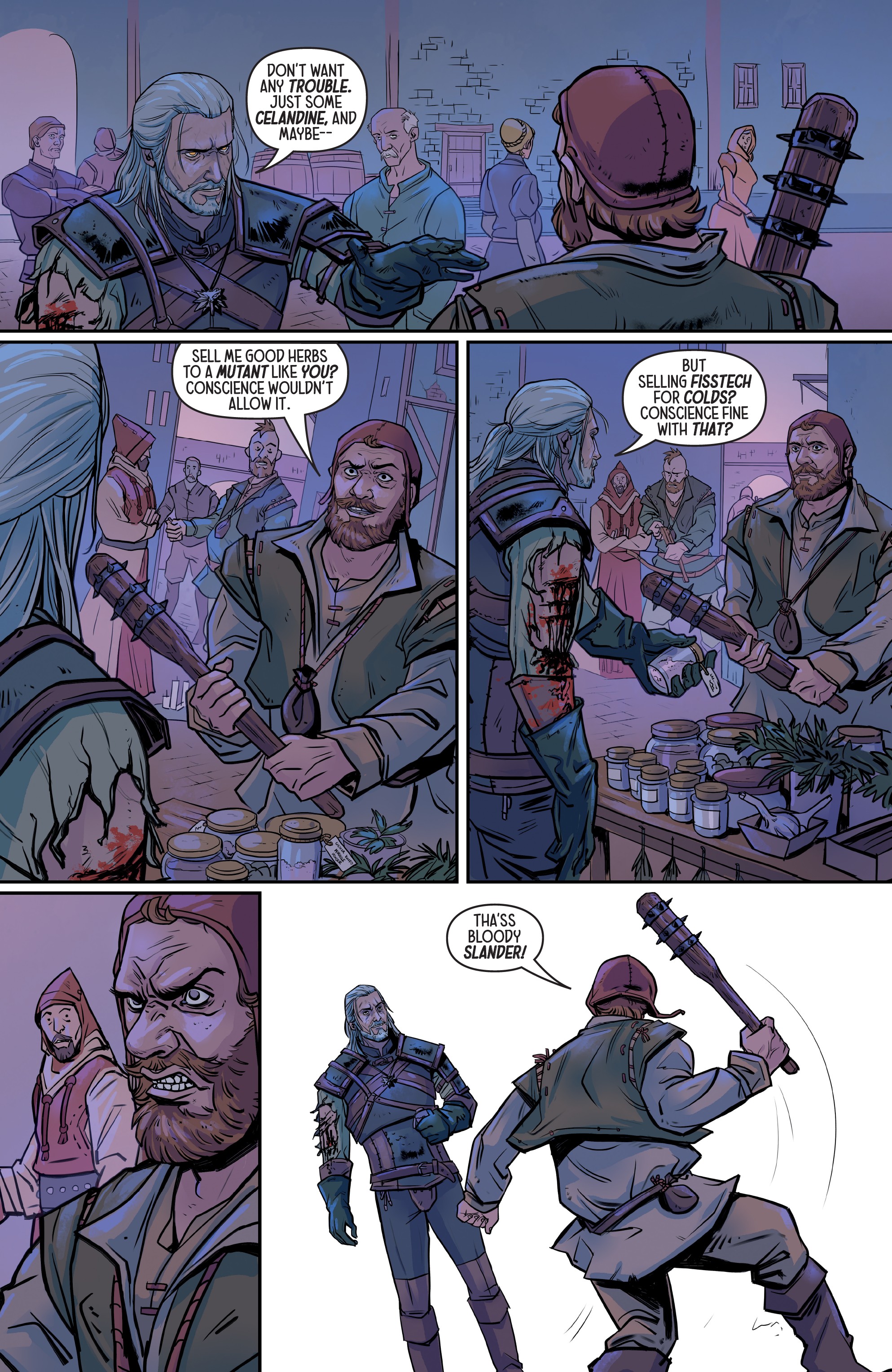 Witcher: Of Flesh and Flame (2018-): Chapter 1 - Page 6