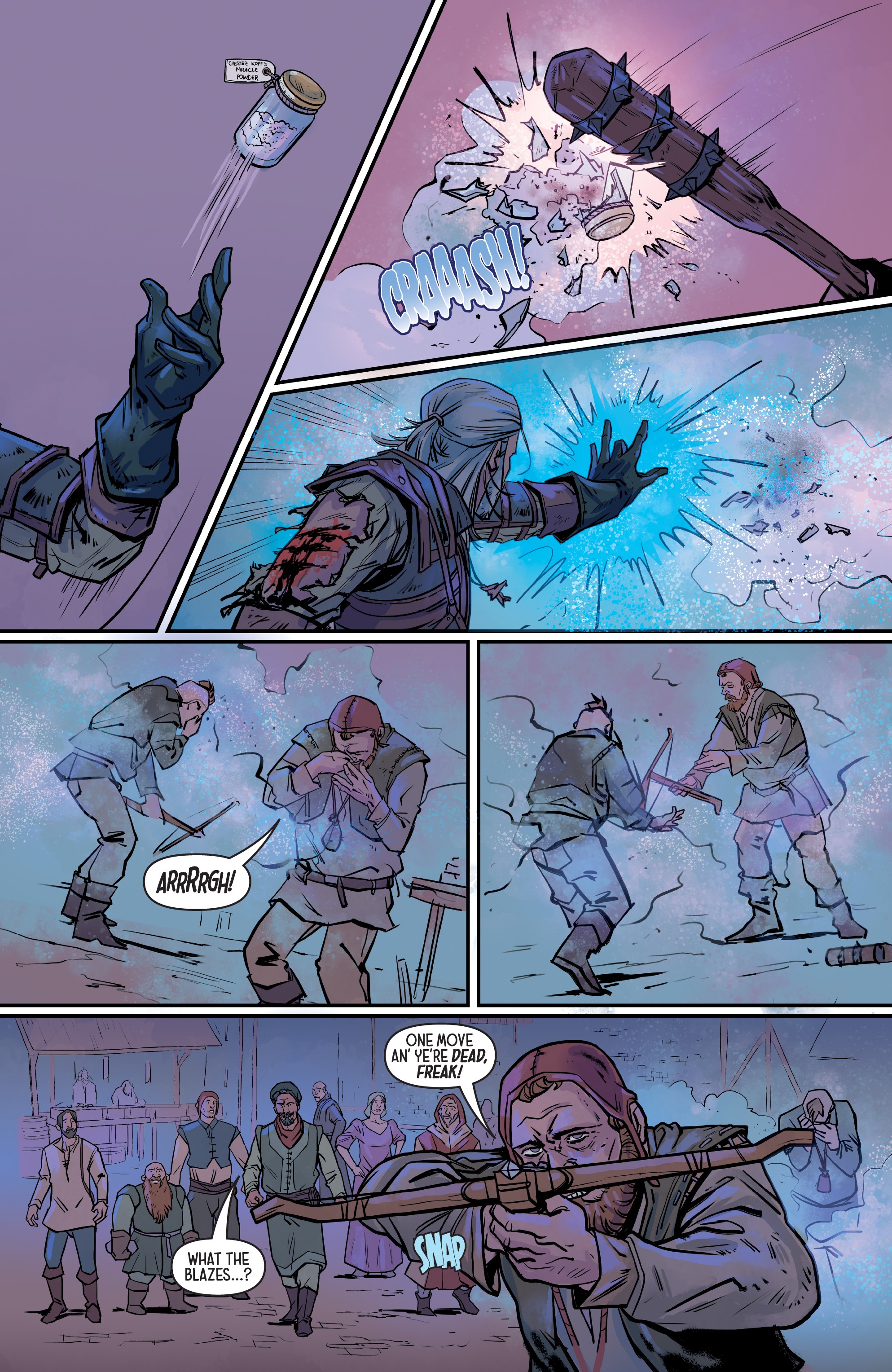 Witcher: Of Flesh and Flame (2018-) issue 1 - Page 7