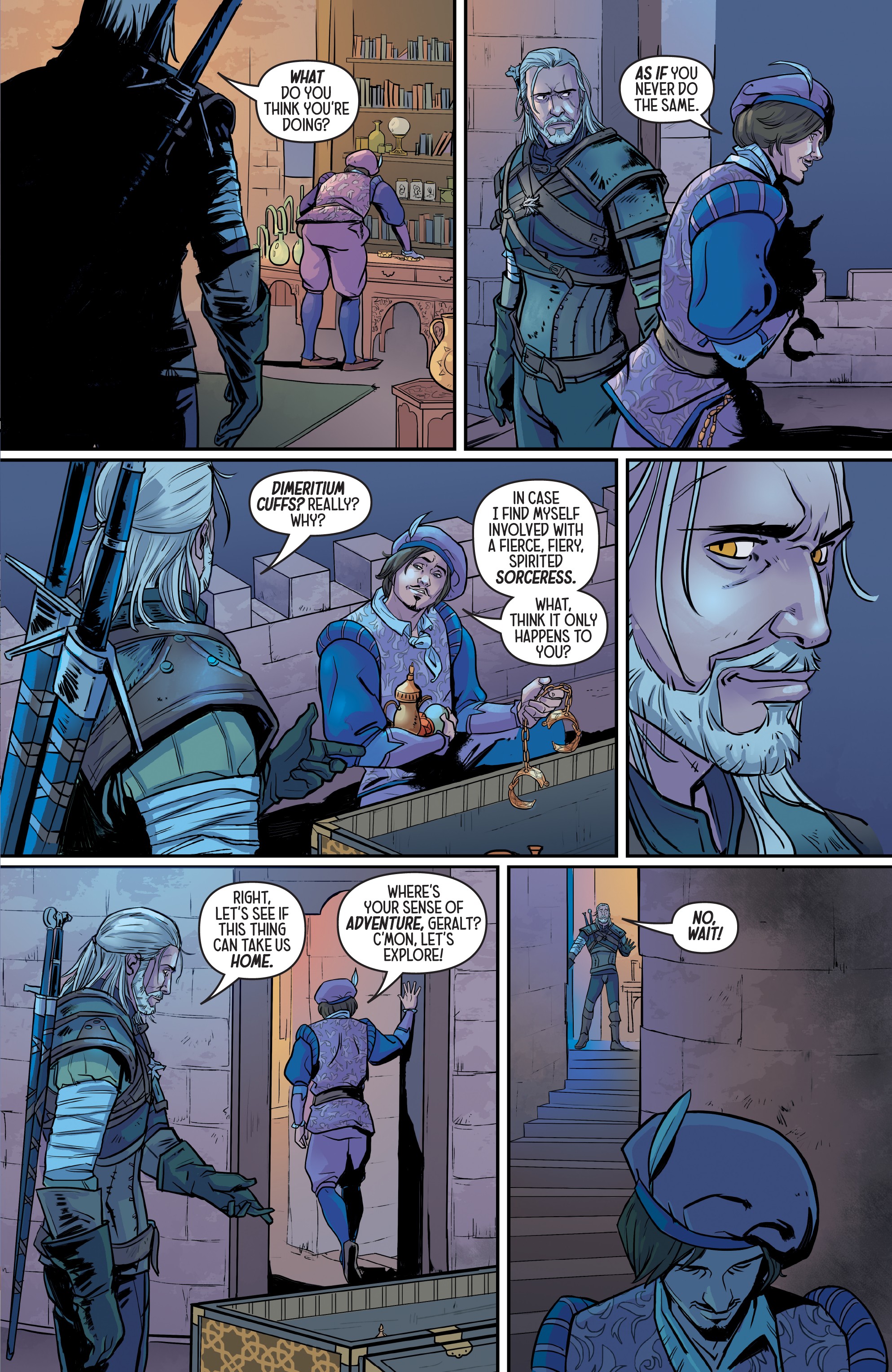 Witcher: Of Flesh and Flame (2018-) issue 1 - Page 25