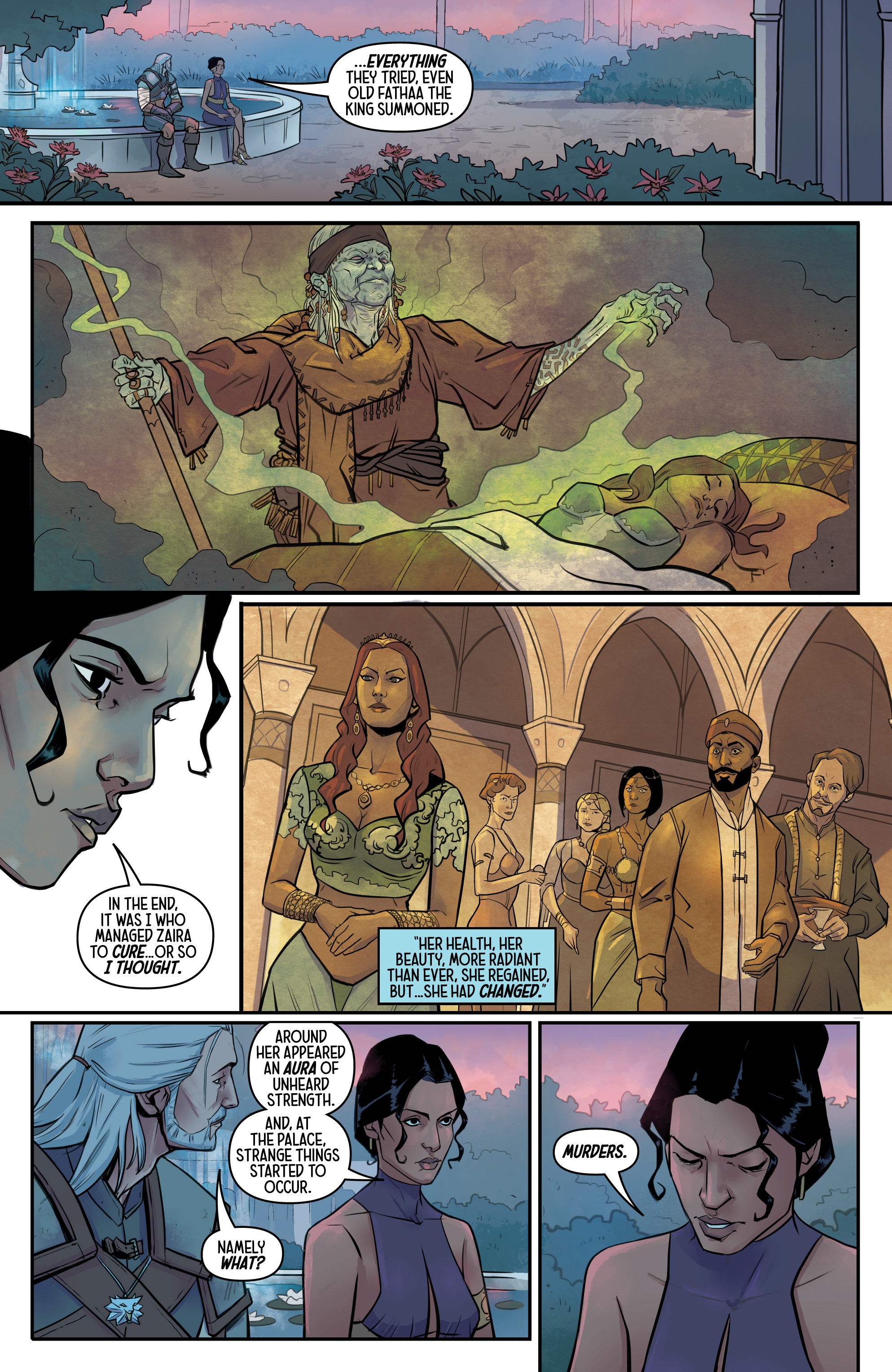 Witcher: Of Flesh and Flame (2018-) issue 2 - Page 12