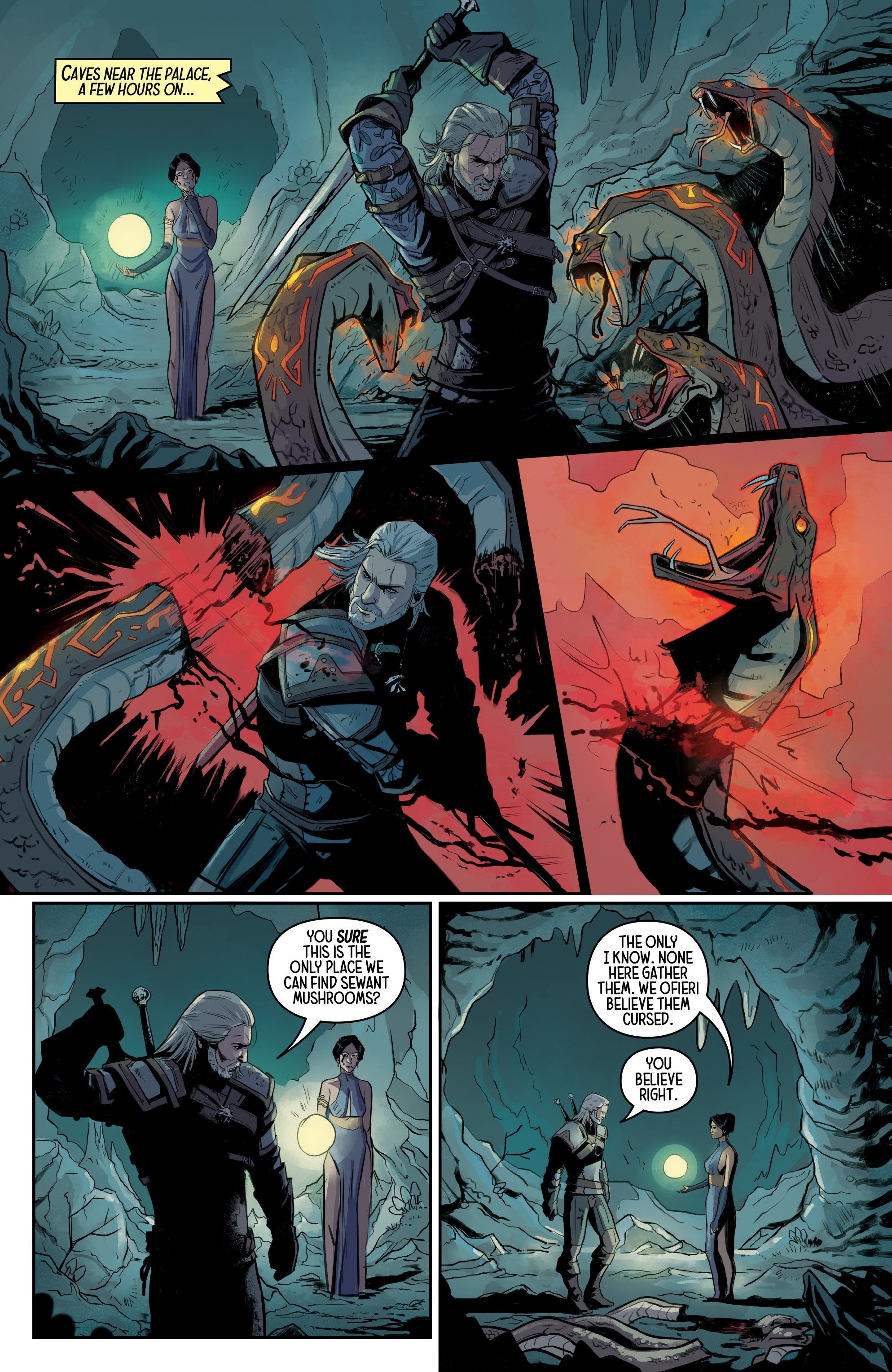 Witcher: Of Flesh and Flame (2018-) issue 3 - Page 8