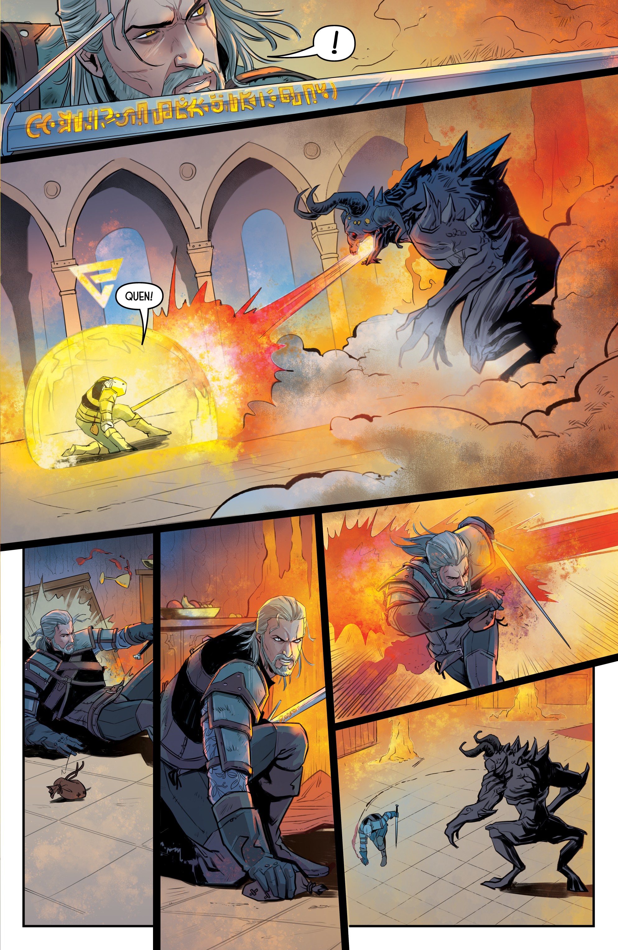 Witcher: Of Flesh and Flame (2018-) issue 3 - Page 25