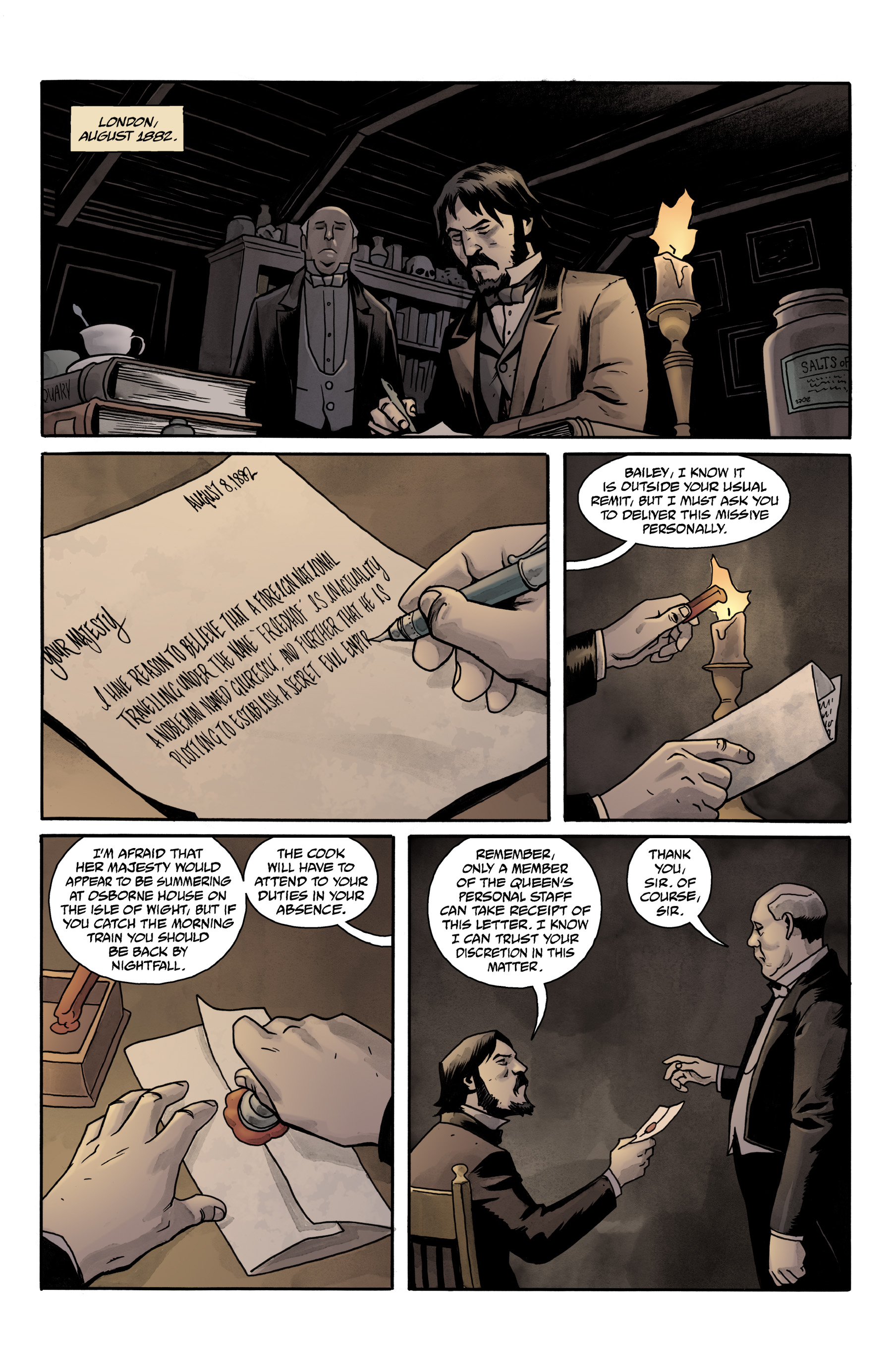 Witchfinder: City of the Dead (2016) issue 3 - Page 4