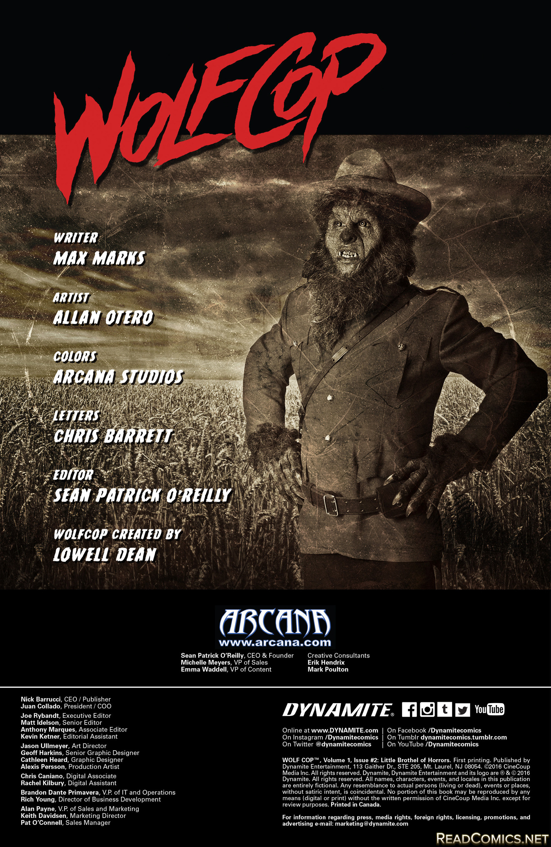 Wolfcop (2016-): Chapter 2 - Page 2