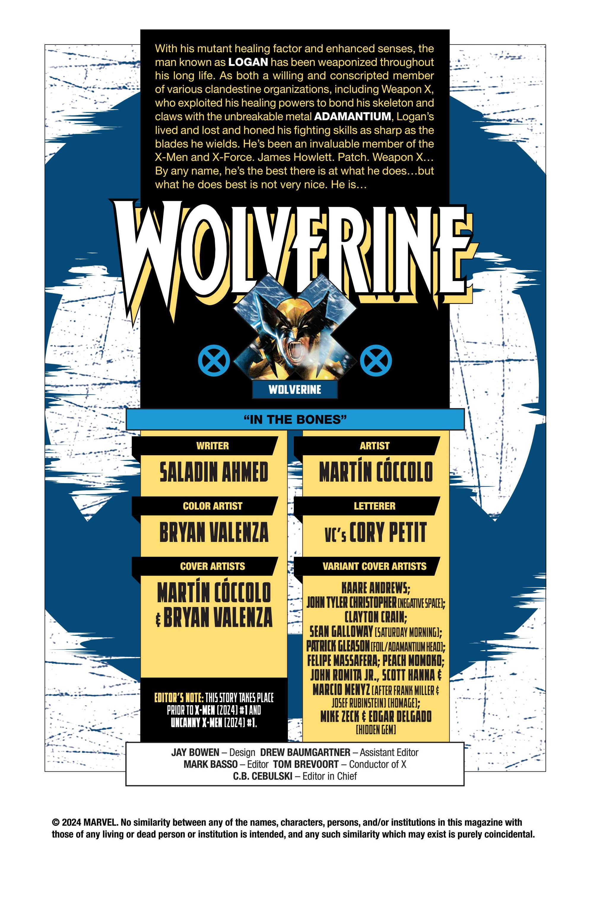 Wolverine (2024-) issue 1 - Page 4