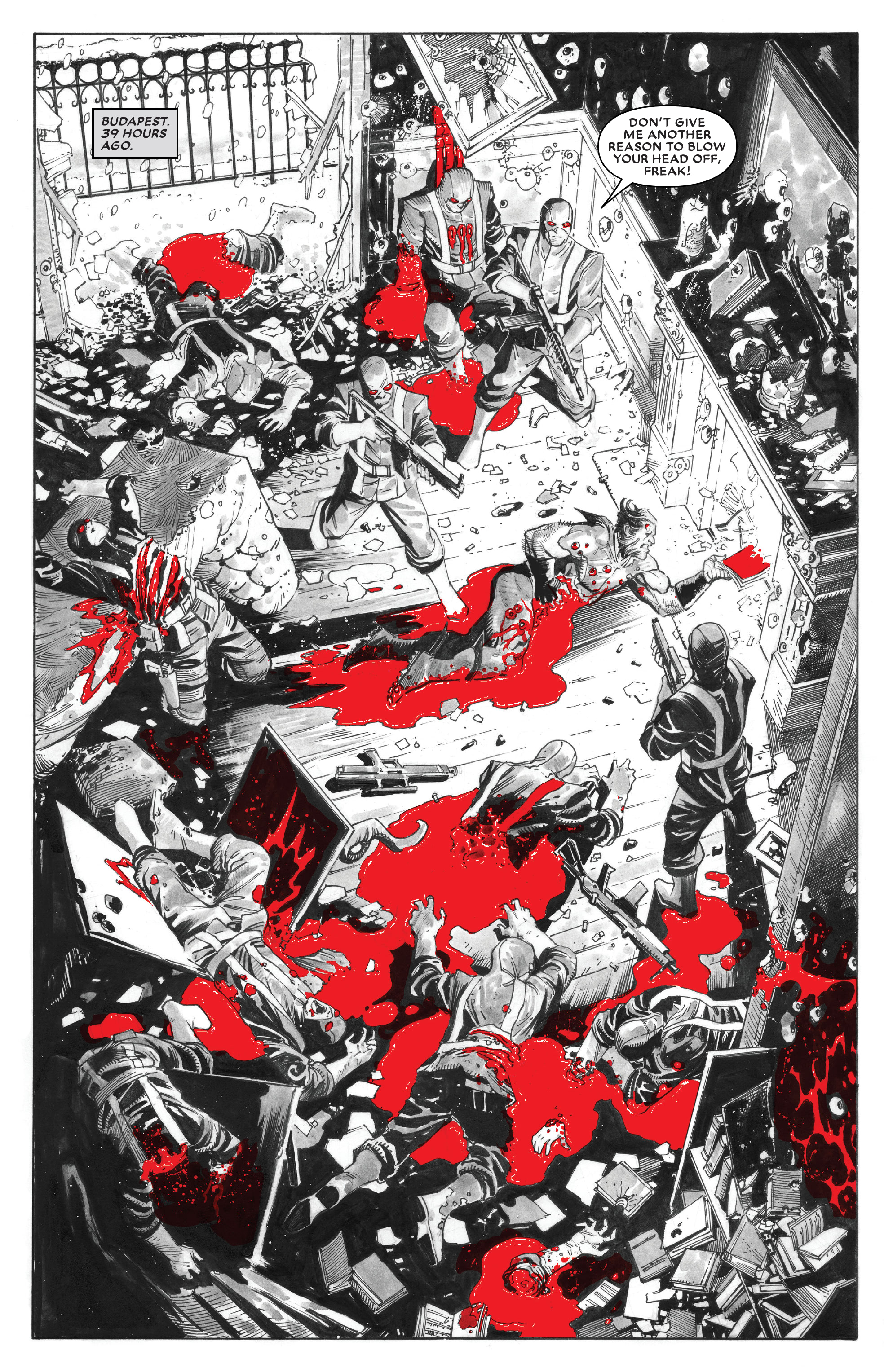 fersken Logisk træ Wolverine: Black, White & Blood (2020-) Chapter 1 - Page 10