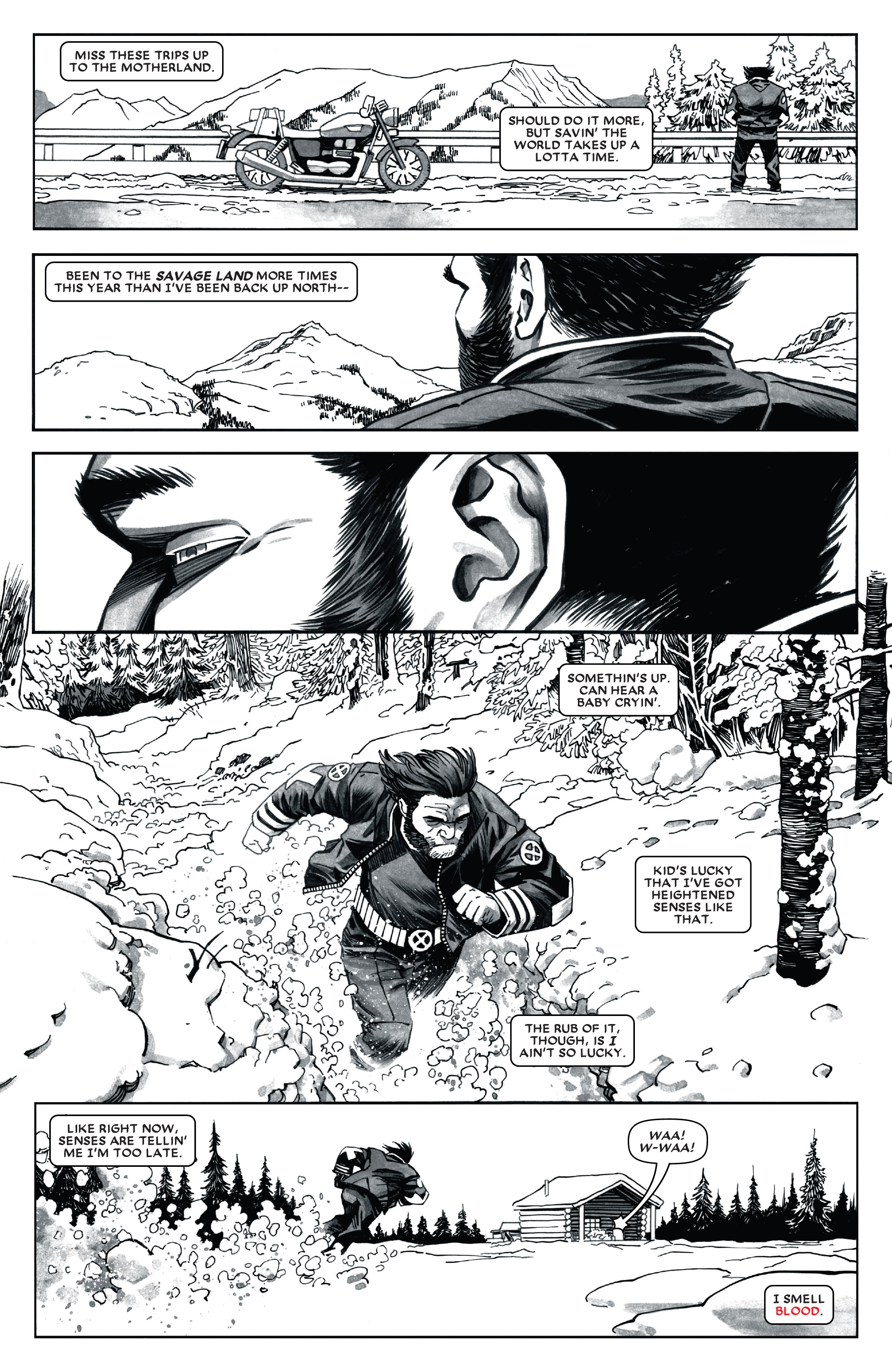 Wolverine: Black, White & Blood (2020-) issue 1 - Page 21