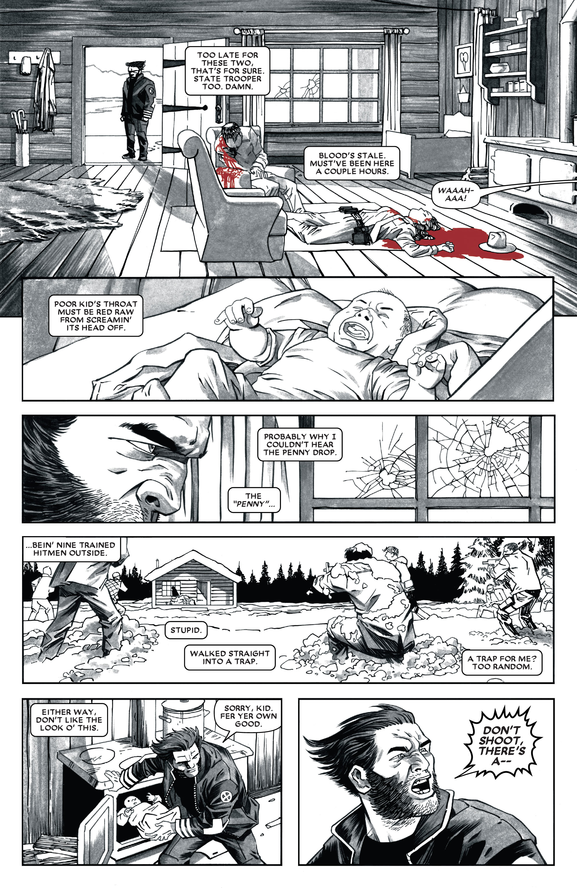 Wolverine: Black, White & Blood (2020-) issue 1 - Page 22