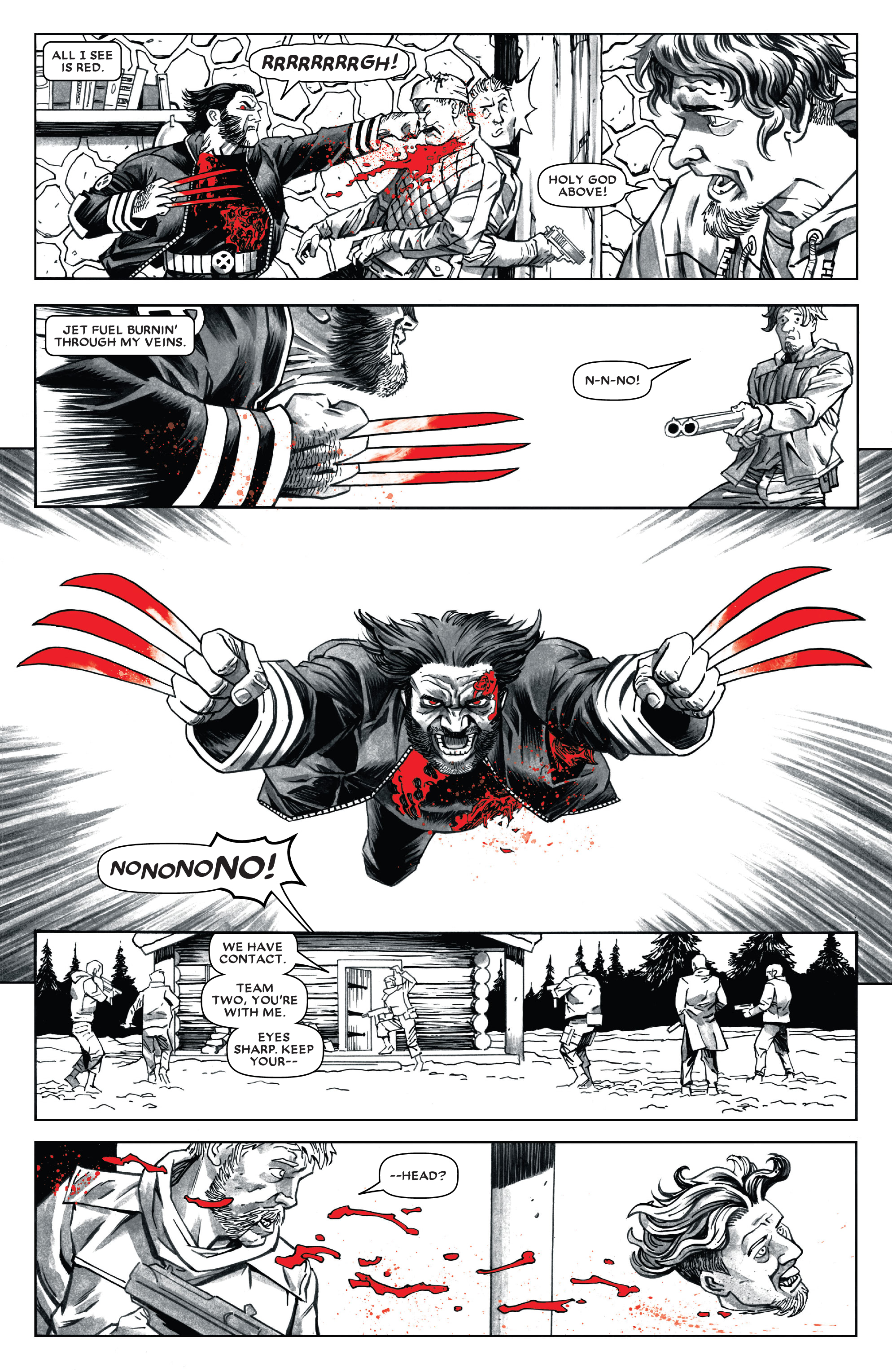 Wolverine: Black, White & Blood (2020-) issue 1 - Page 24