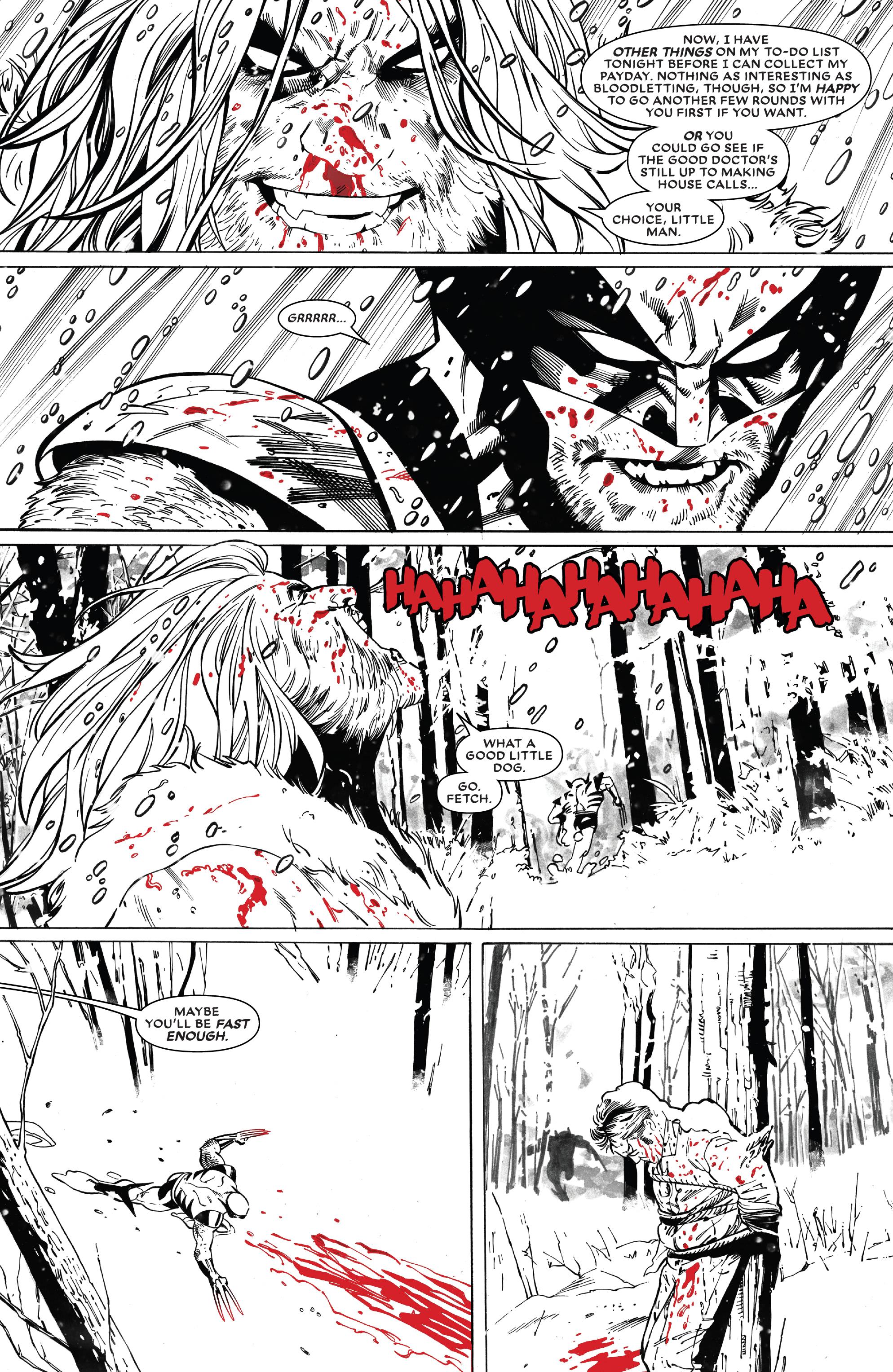 Wolverine: Black, White & Blood (2020-) issue 2 - Page 10