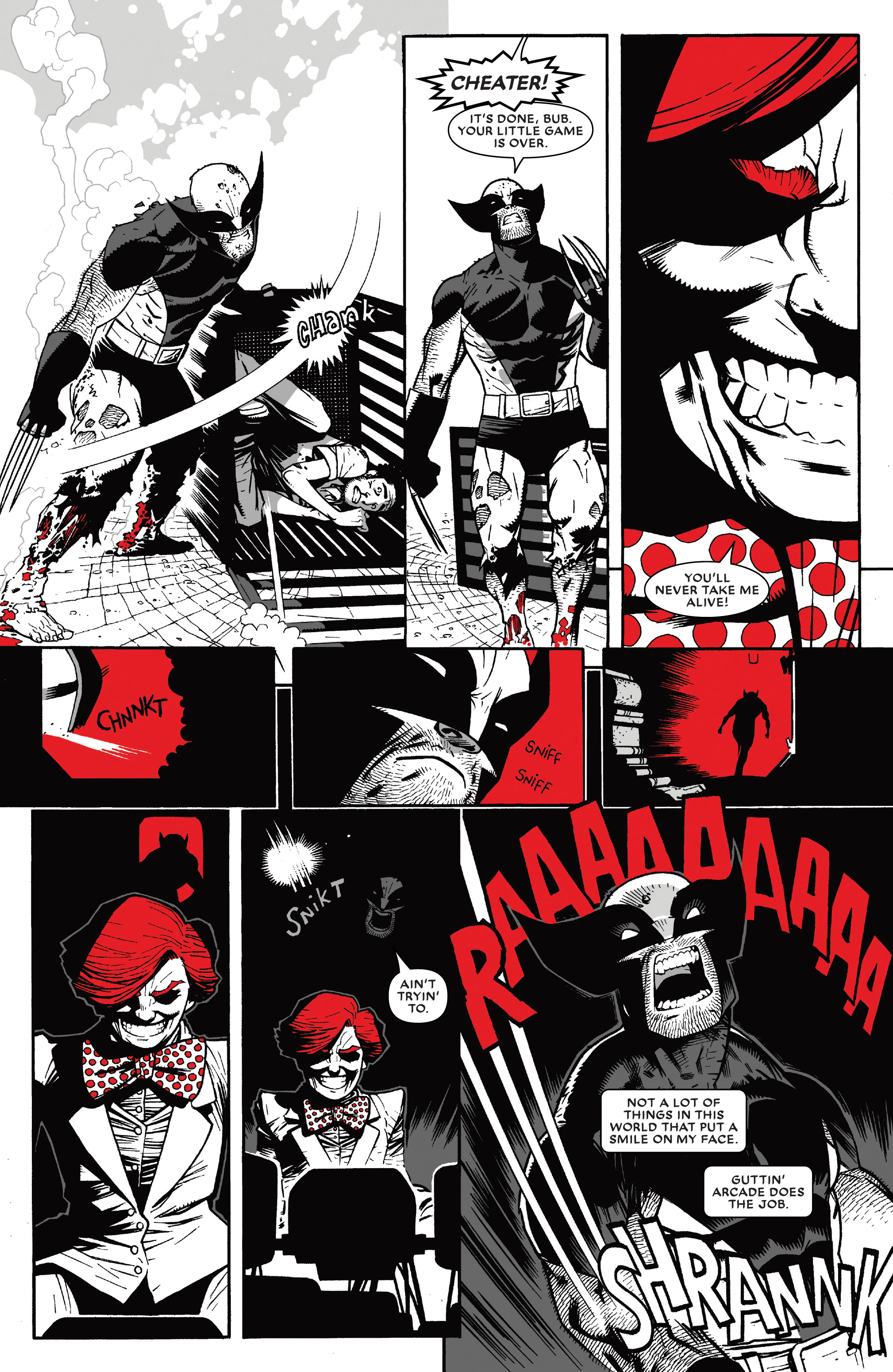 Wolverine Black, White & Blood (2020) Chapter 2 Page 30