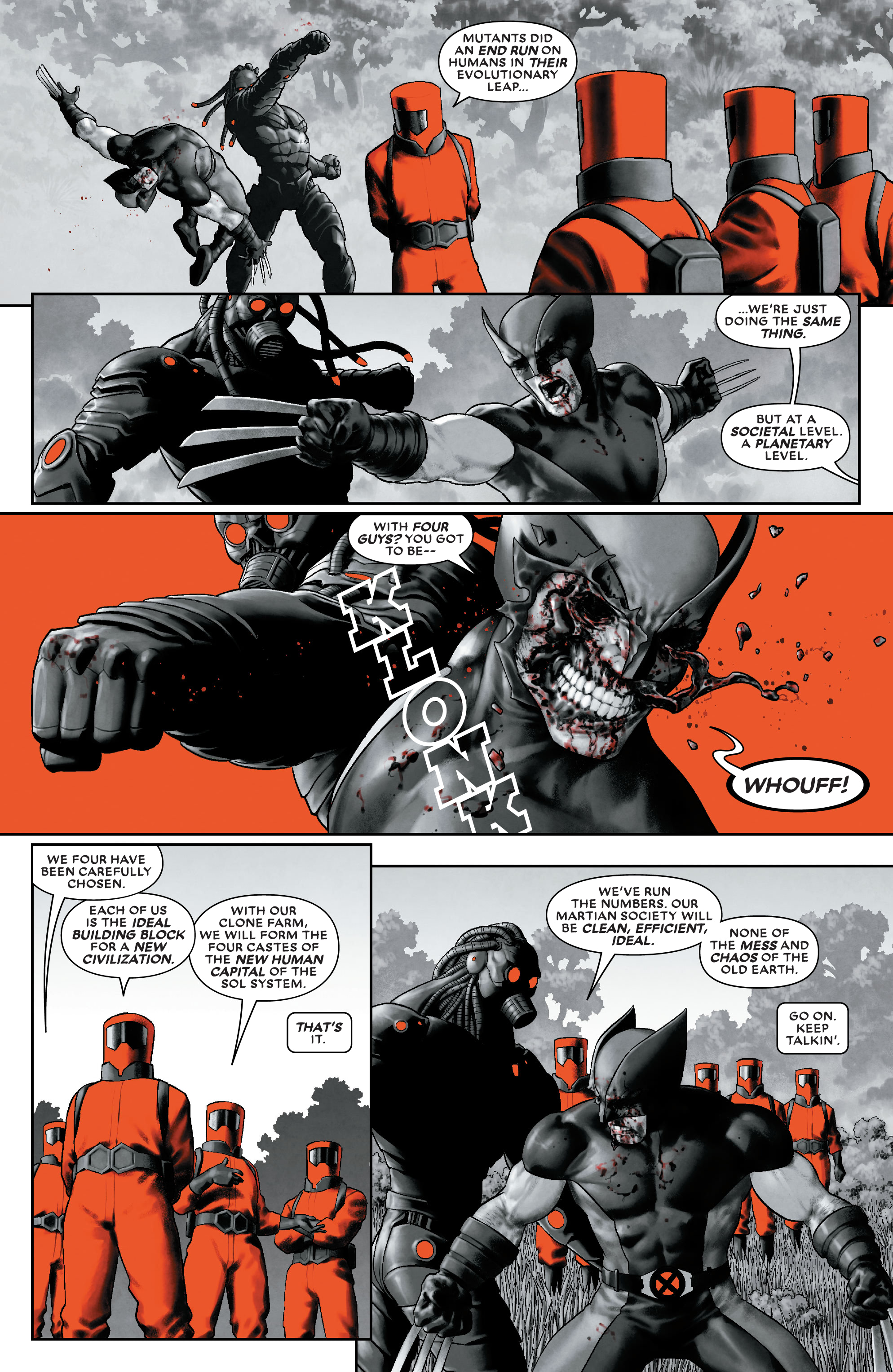 Wolverine Black, White & Blood (2020) Chapter 3 Page 33