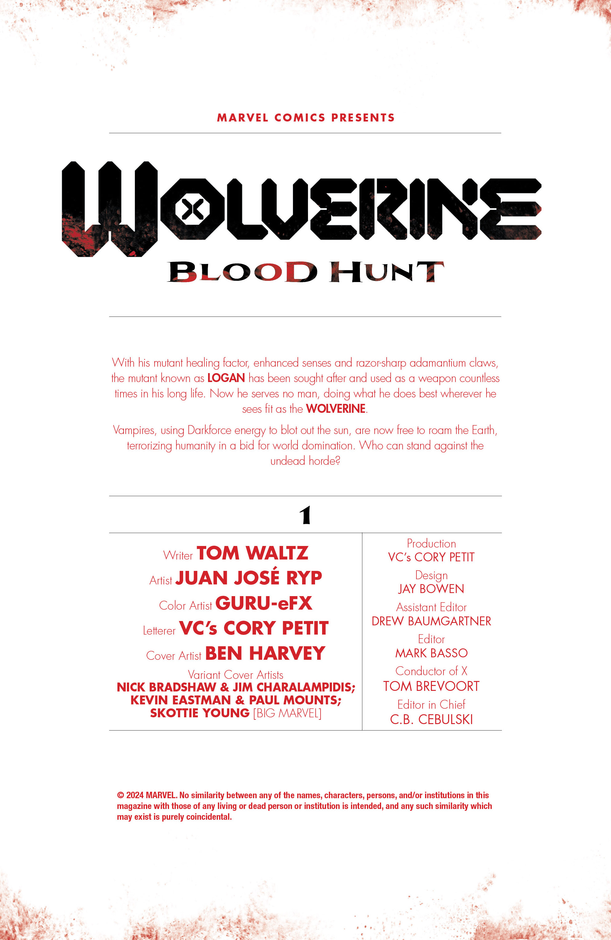 Wolverine: Blood Hunt (2024-): Chapter 1 - Page 3
