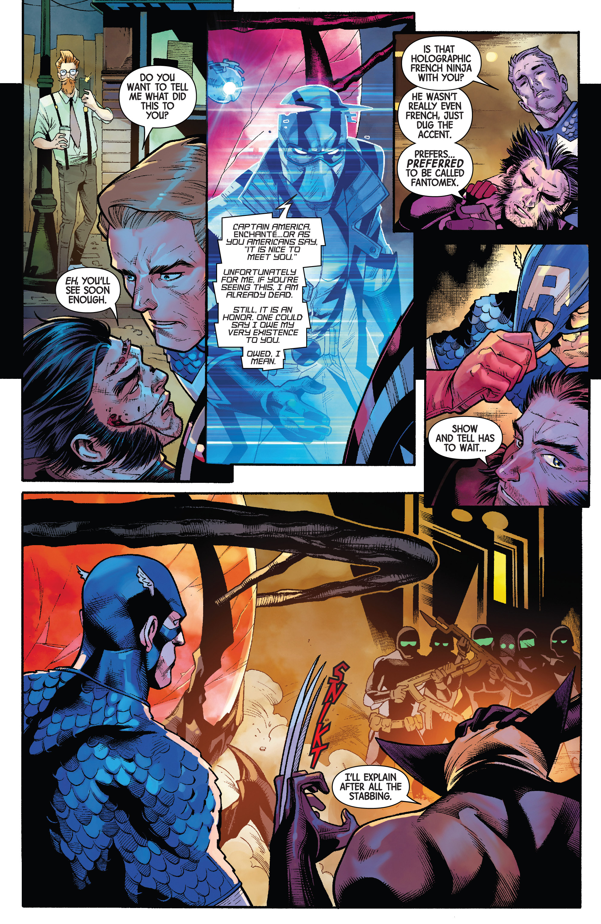 Wolverine & Captain America: Weapon Plus (2019): Chapter 1 - Page 4