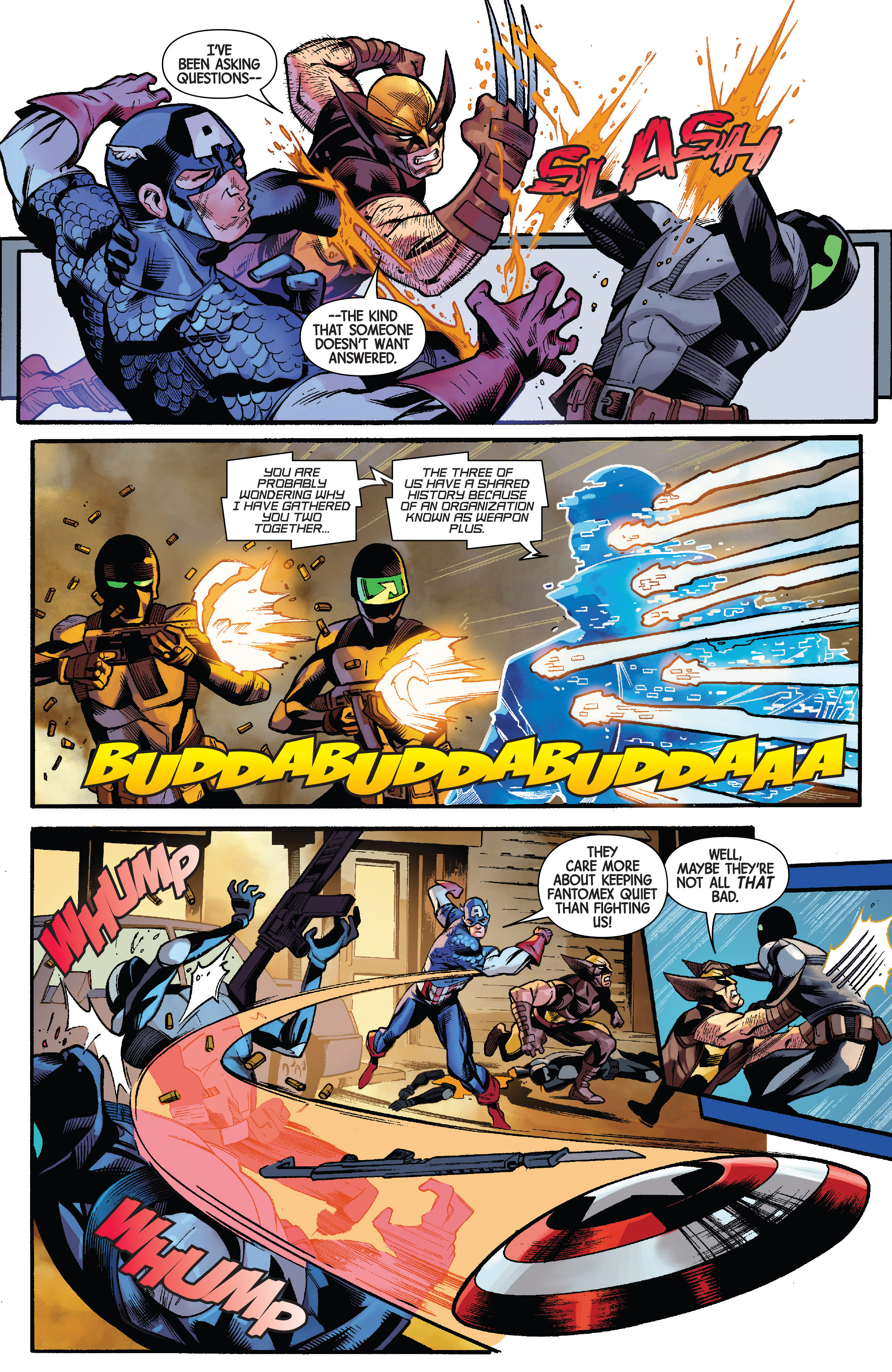 Wolverine & Captain America: Weapon Plus (2019) issue 1 - Page 7