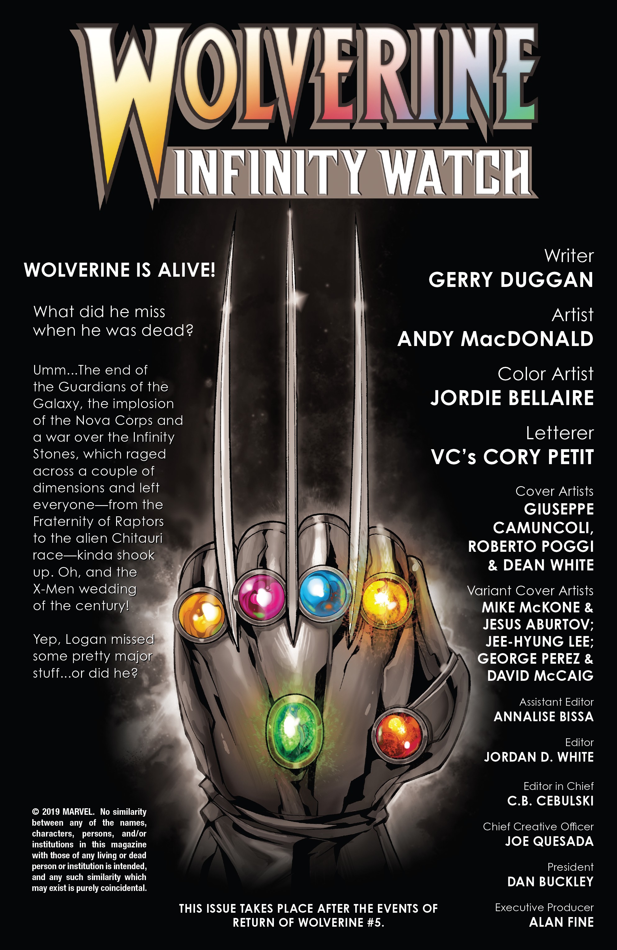 Wolverine: Infinity Watch (2019): Chapter 1 - Page 2
