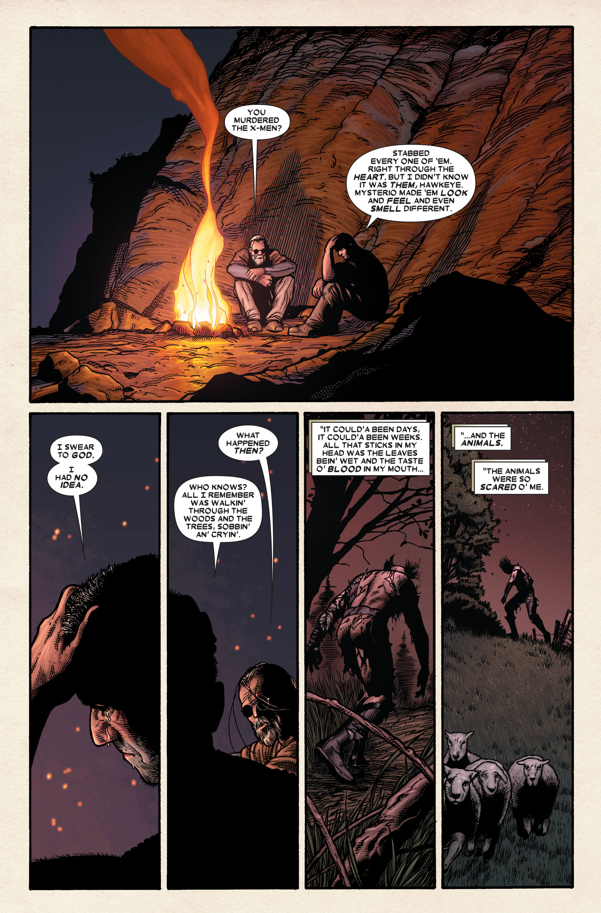 Wolverine: Old Man Logan (2011) issue 1 - Page 109