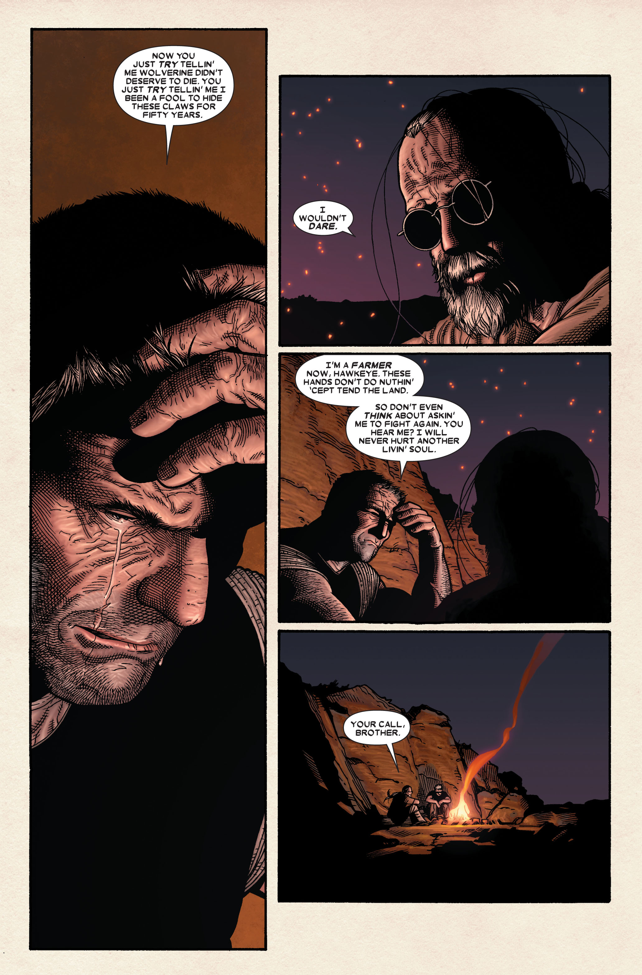 Wolverine: Old Man Logan (2011) issue 1 - Page 112