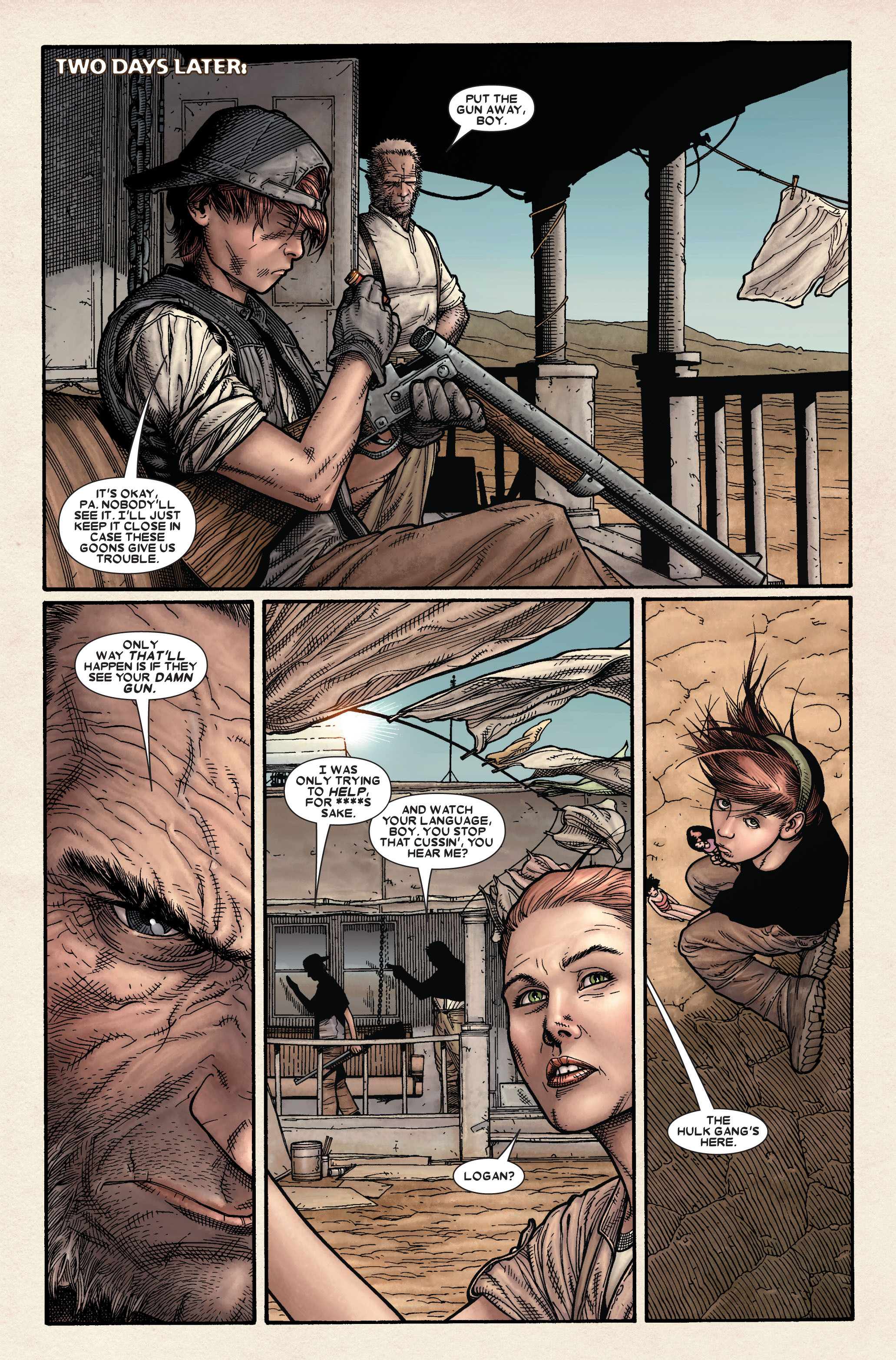 Wolverine: Old Man Logan (2011) issue 1 - Page 12