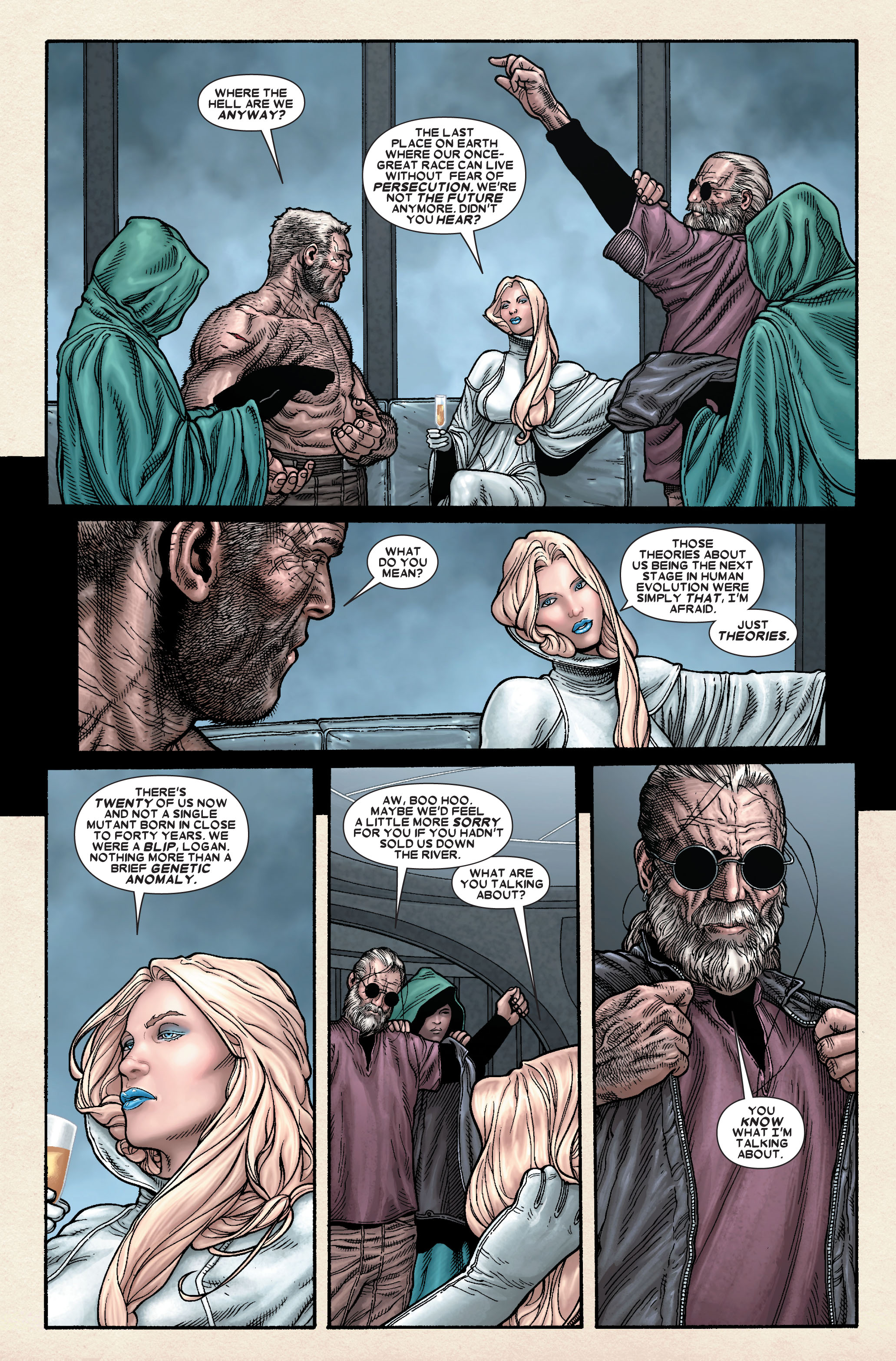 Wolverine: Old Man Logan (2011) issue 1 - Page 124