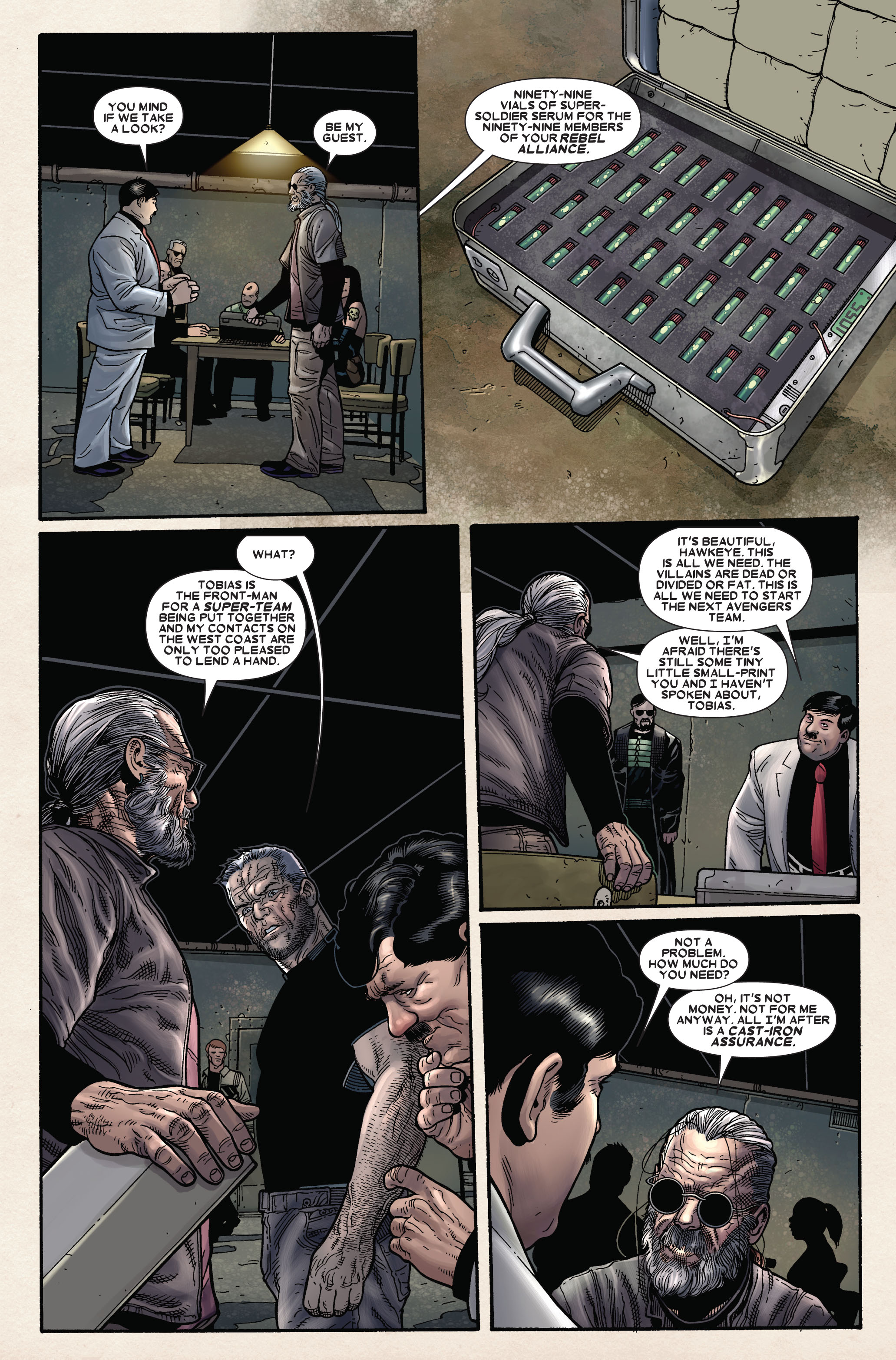 Wolverine: Old Man Logan (2011) issue 1 - Page 133