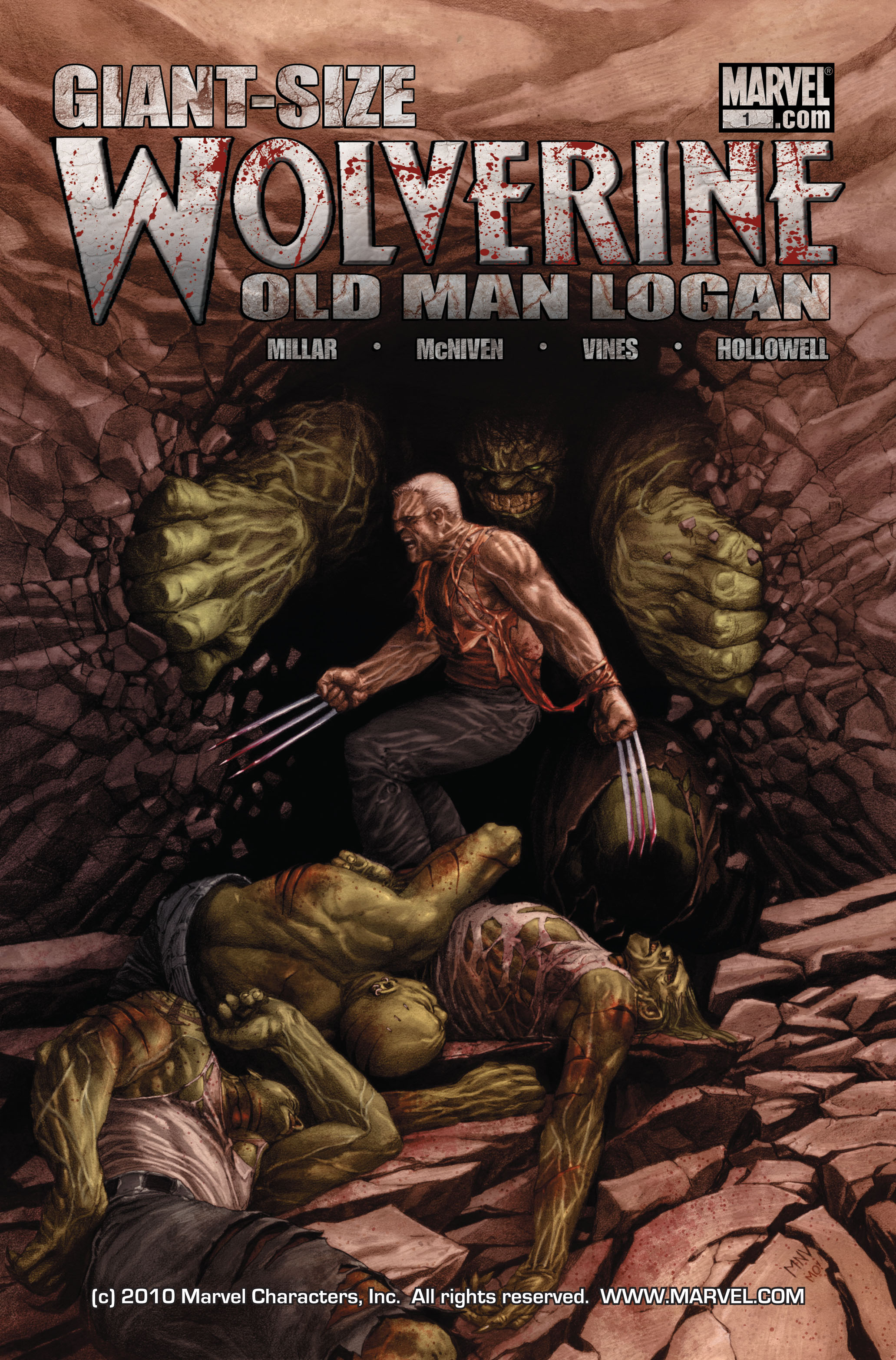 Wolverine: Old Man Logan (2011) issue 1 - Page 166