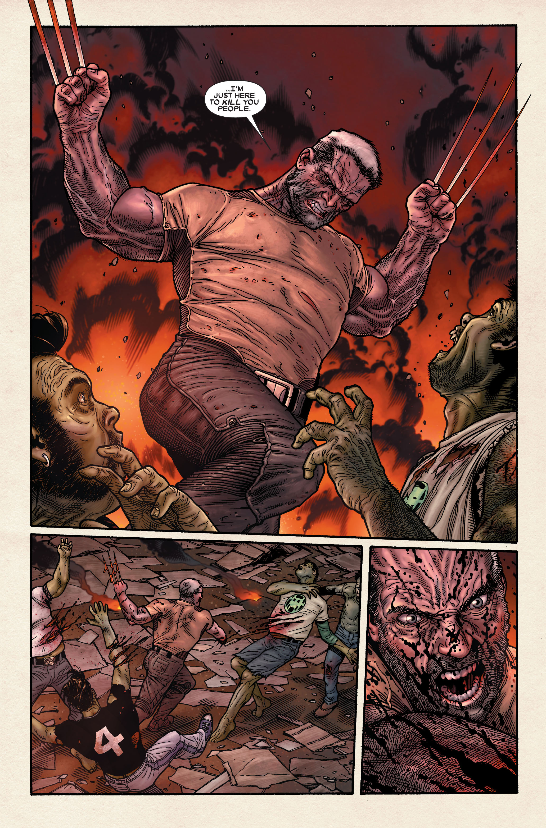 Wolverine: Old Man Logan (2011) issue 1 - Page 180