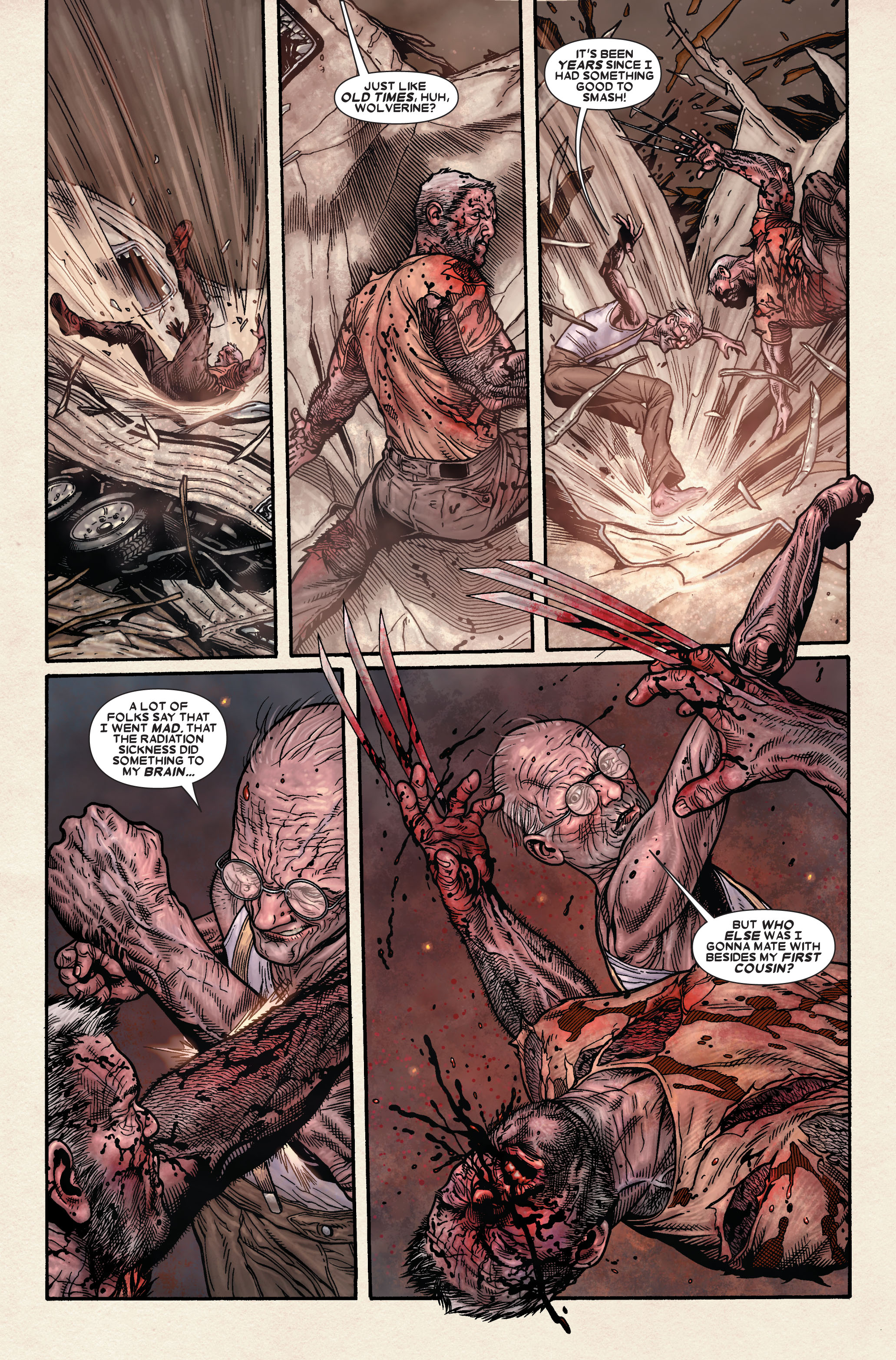 Wolverine: Old Man Logan (2011) issue 1 - Page 183