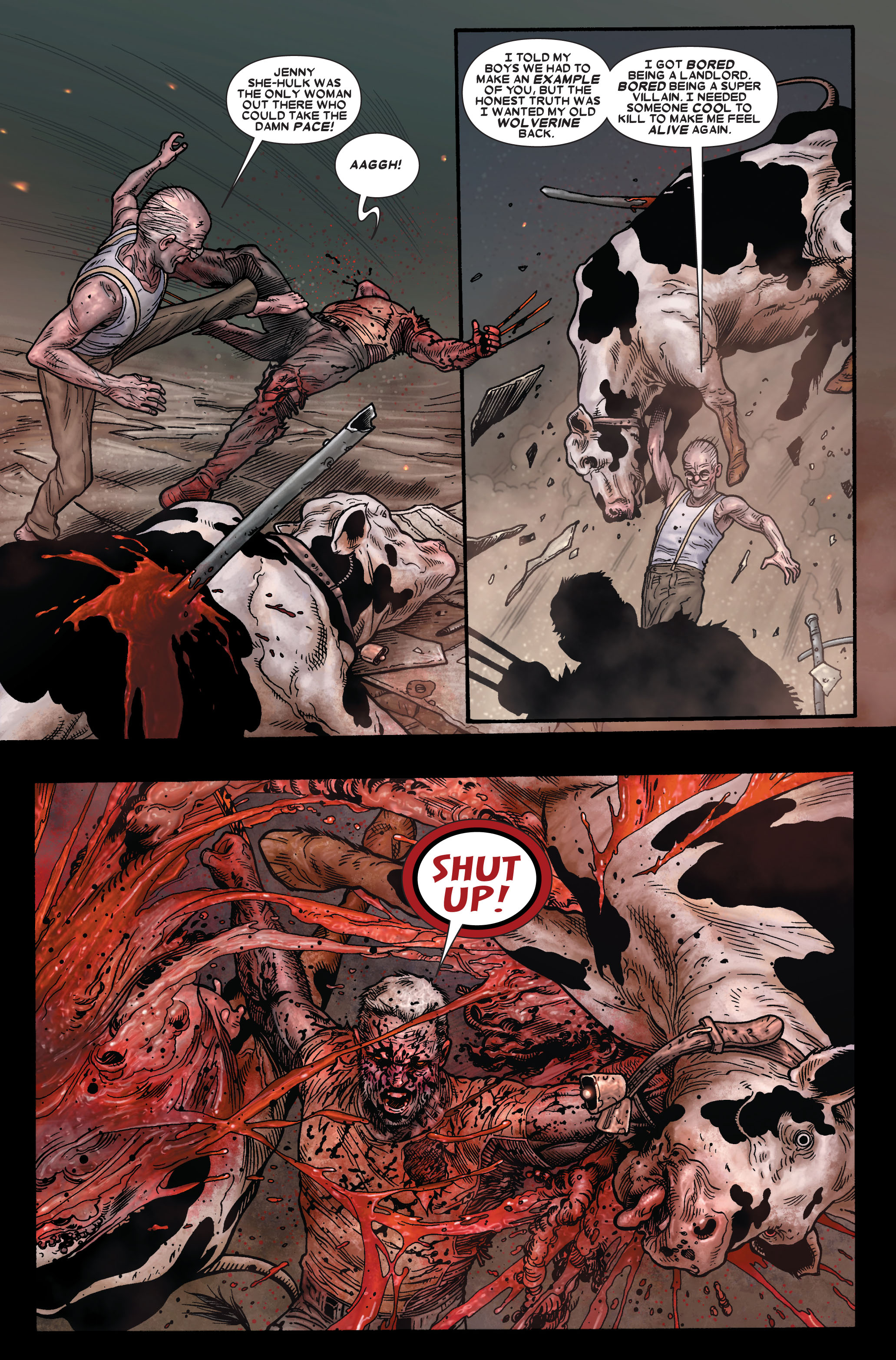 Wolverine: Old Man Logan (2011) issue 1 - Page 184