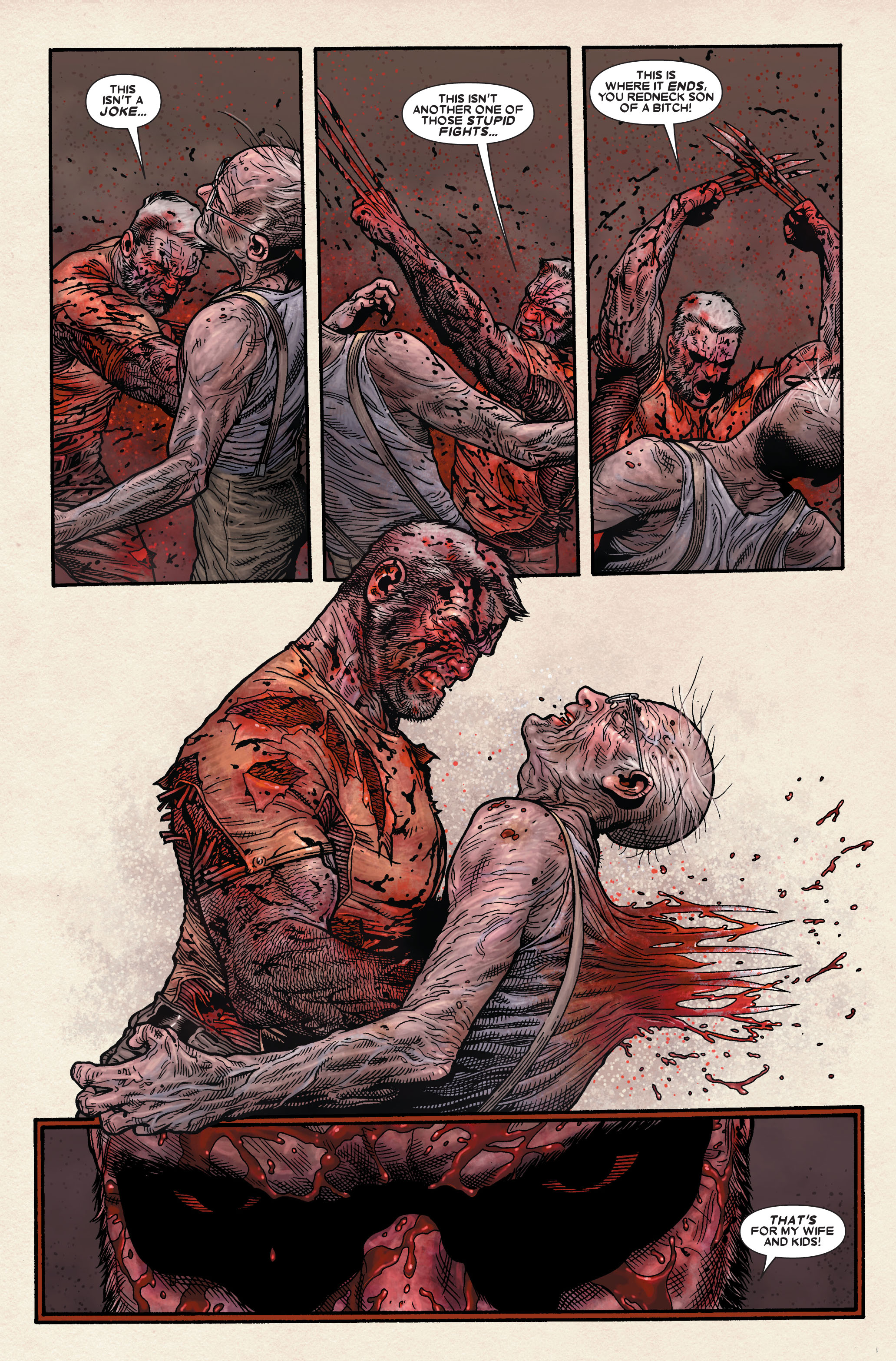 Wolverine: Old Man Logan (2011) issue 1 - Page 185