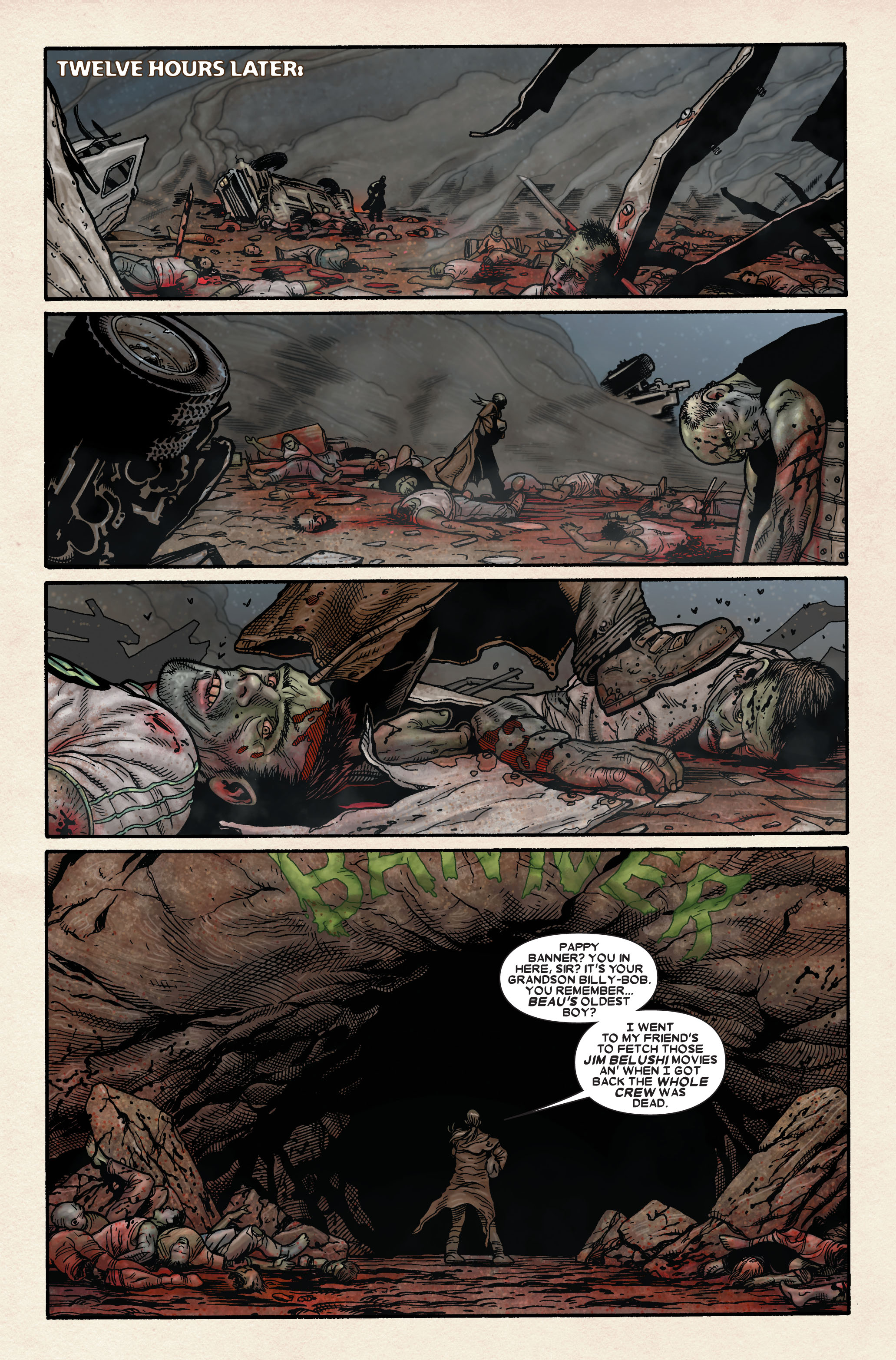 Wolverine: Old Man Logan (2011) issue 1 - Page 188